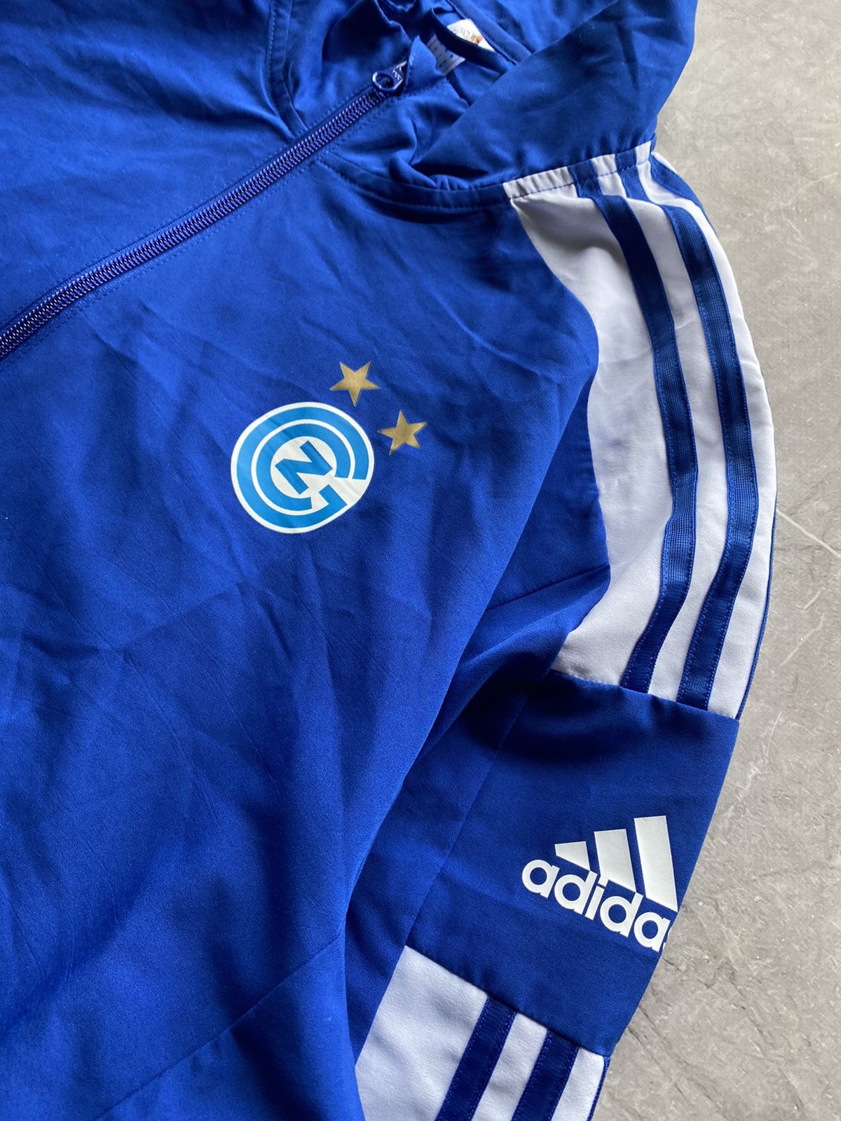 Adidas Adidas 2021 Grasshopper Club Zurich Soccer Football Jacket Size US M / EU 48-50 / 2 - 5 Thumbnail