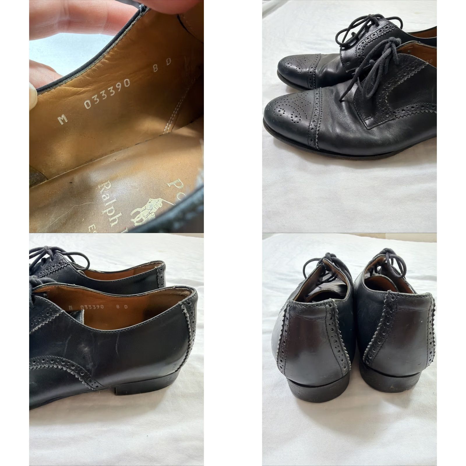 Polo Ralph Lauren Polo Ralph Lauren Cap-Toe Brogue Shoes Oxford Leather Brown Men's Dress Shoes Cap-Toe Brogue Italy Made in Italy Leather Upper Lined Logo D Ocean? Size US M / EU 48-50 / 2 - 8 Thumbnail