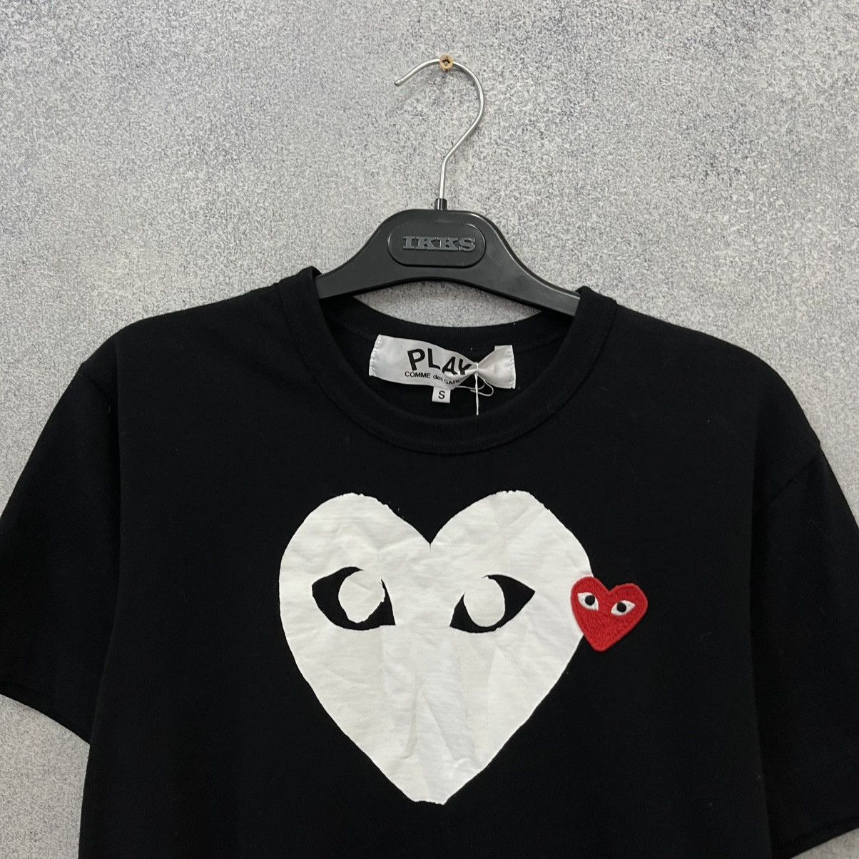 Comme des Garcons PLAY Comme des Garçons PLAY T-shirt Big Double Heart Logo Size US S / EU 44-46 / 1 - 4 Thumbnail