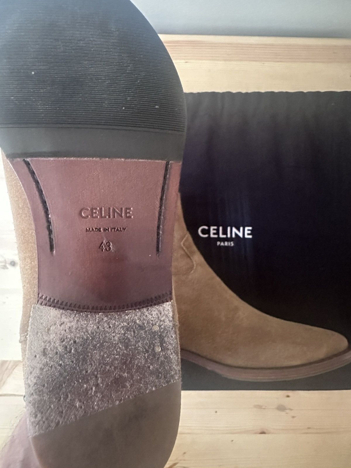 Celine Celine by Slimane Lux Chelsea Boots Size US 10 / EU 43 - 6 Thumbnail