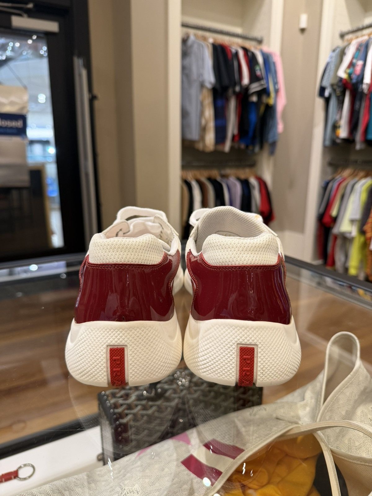 Prada Prada America’s Cup - Wine Red Size US 8.5 / EU 41-42 - 6 Thumbnail