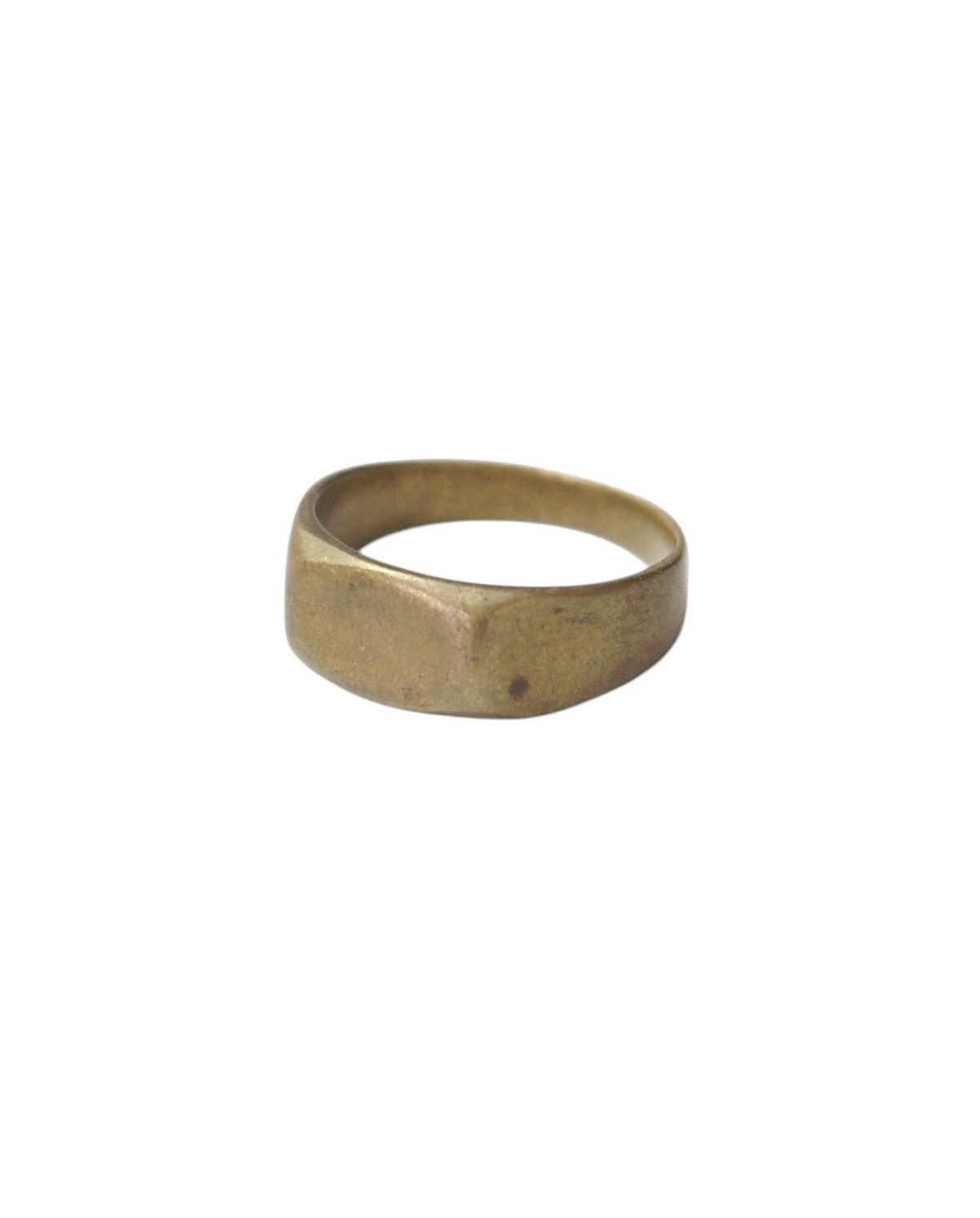 Vintage 2000S JAPANESE MADE BRONZE ASYMMETRIC RING Size ONE SIZE - 1 Thumbnail
