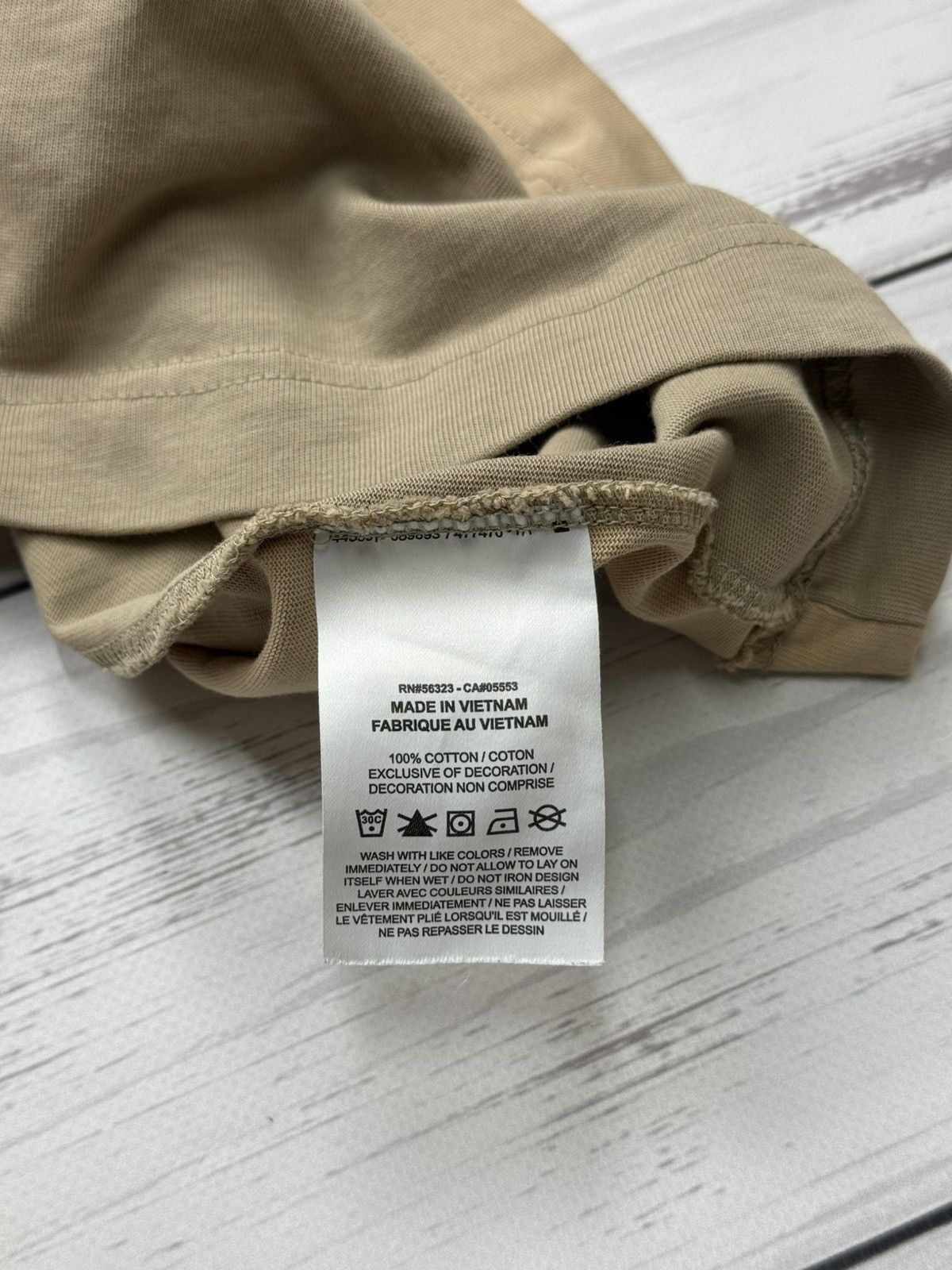 Nike × Travis Scott Travis Scott x Jordan Cactus Jack T-Shirt Beige Size US M / EU 48-50 / 2 - 11 Thumbnail