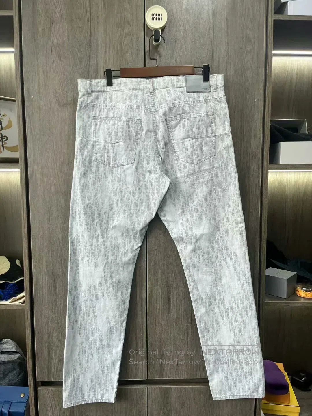 Dior Dior Monogram Printed Jeans Size 34. Size US 34 / EU 50 - 6 Thumbnail