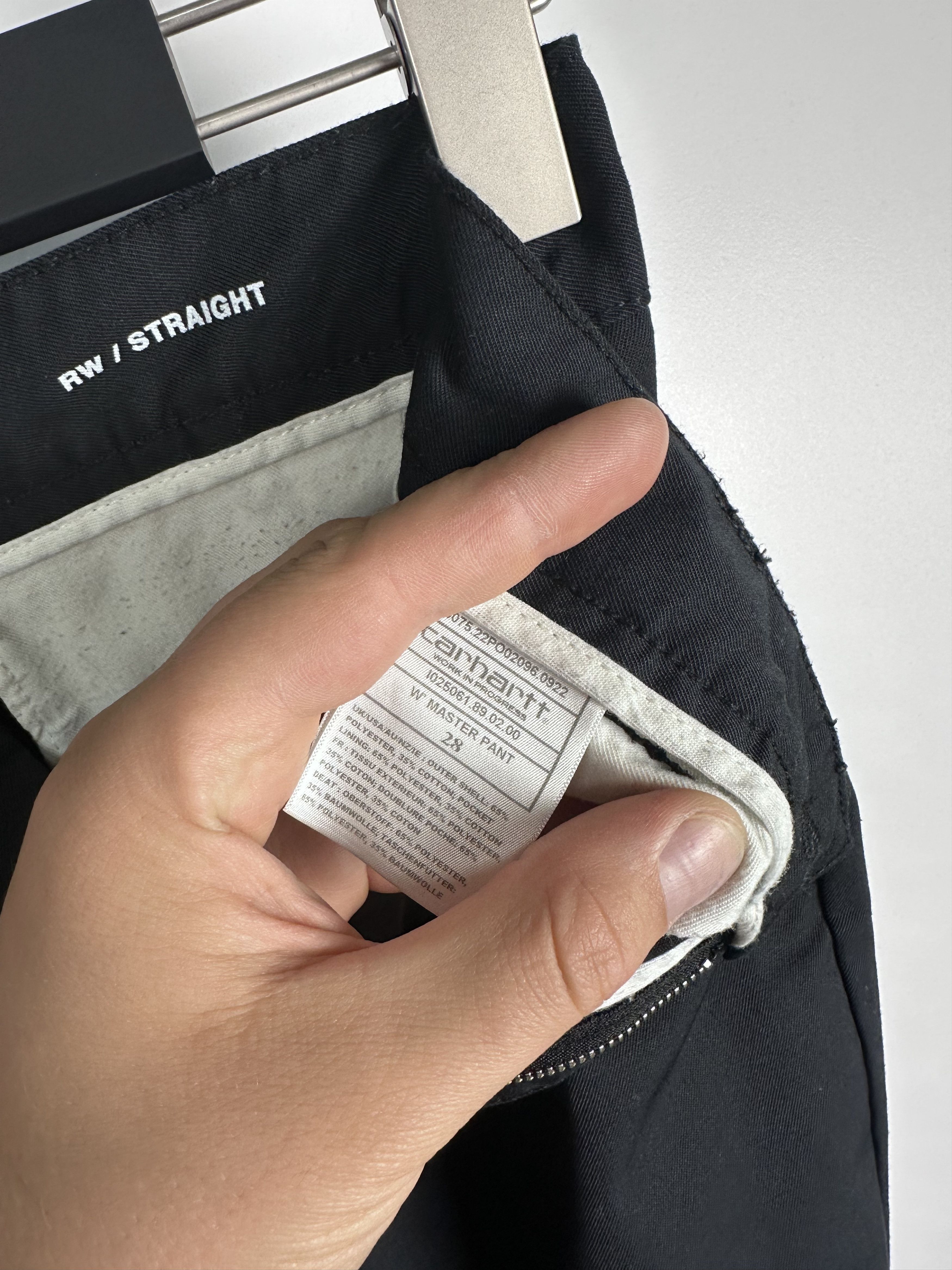 Carhartt × Carhartt Wip Carhartt WIP W’ Master Pants Relaxed Fit Chino Trousers Size 28" / US 6 / IT 42 - 8 Thumbnail