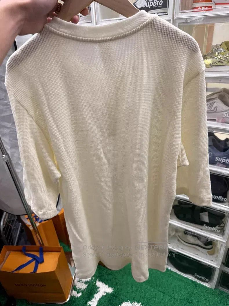 Chrome Hearts CHROME HEARTS Size L Beige Henry Neck Waffle Seven-Eighths Size US L / EU 52-54 / 3 - 7 Thumbnail