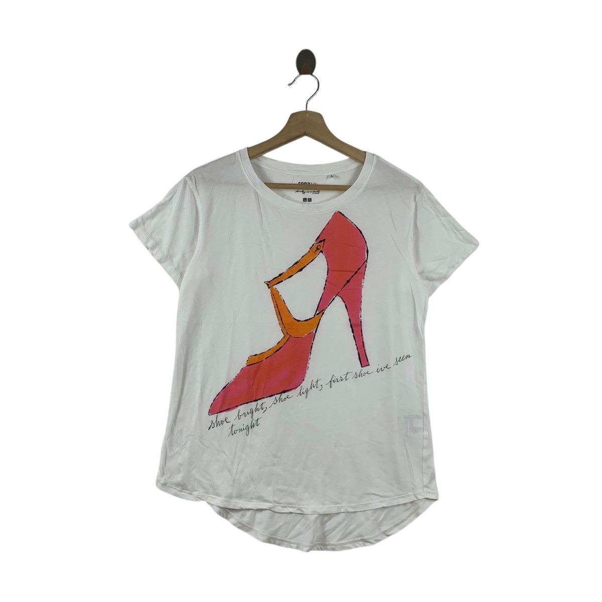 Andy Warhol ANDY WARHOL x UNIQLO Shoes Painting MOMA Tee Shirt Top Size S / US 4 / IT 40 - 1 Thumbnail
