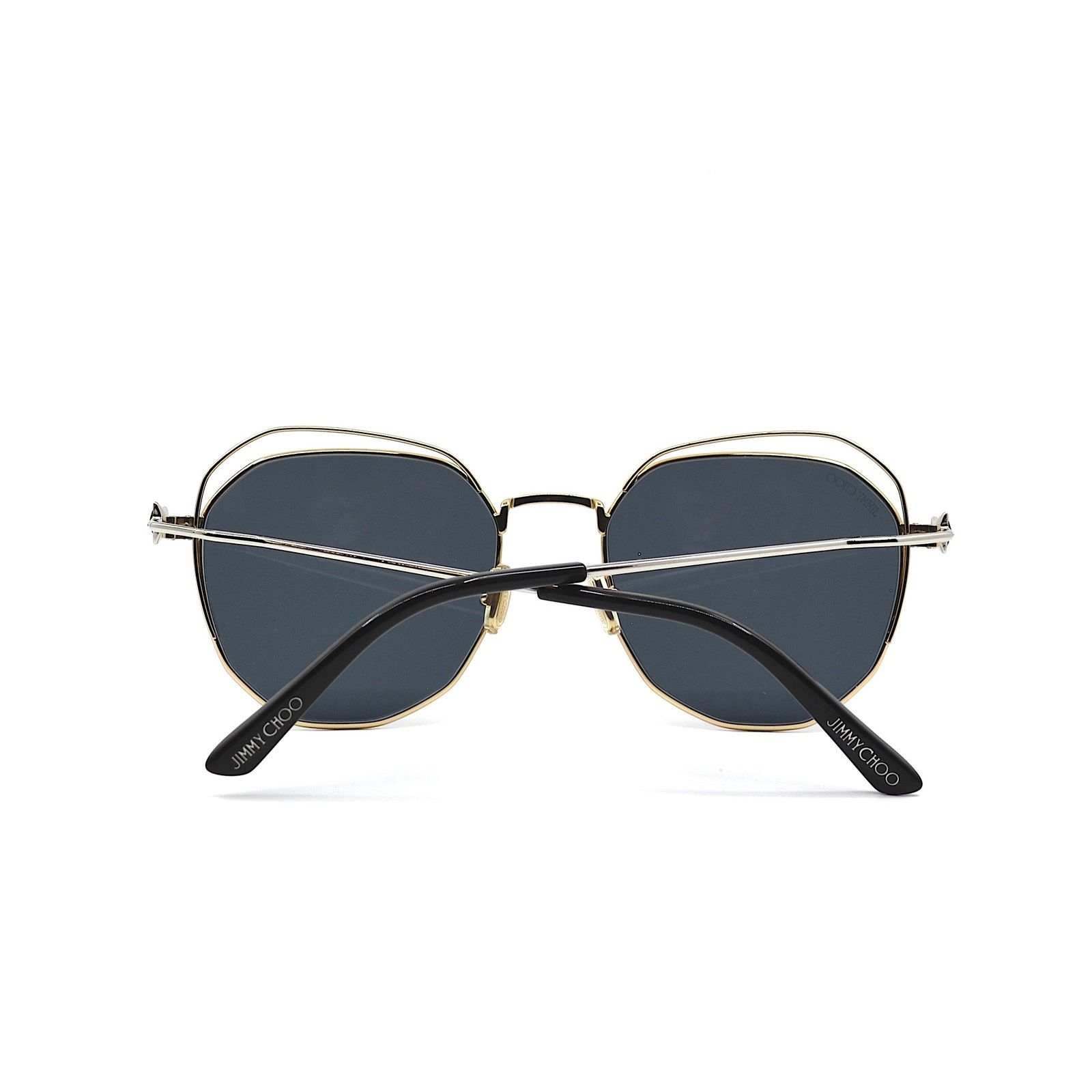 Jimmy Choo JIMMY CHOO FRANNY/S J5G GOLD GREY AUTHENTIC SUNGLASSES Size ONE SIZE - 6 Thumbnail