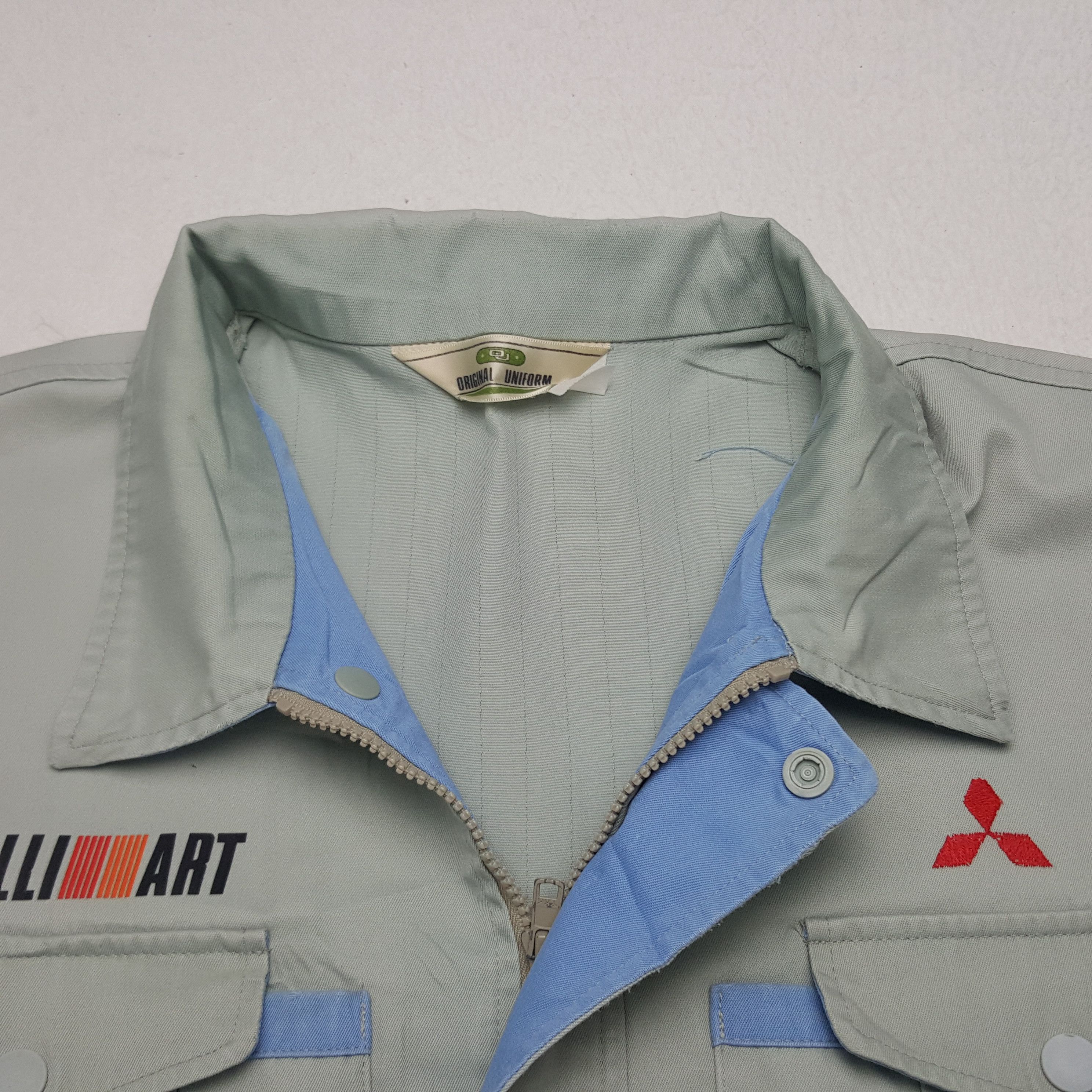 Vintage Vintage Mitsubishi Rally Art Custom Sport Worker Jacket Size US XL / EU 56 / 4 - 5 Thumbnail