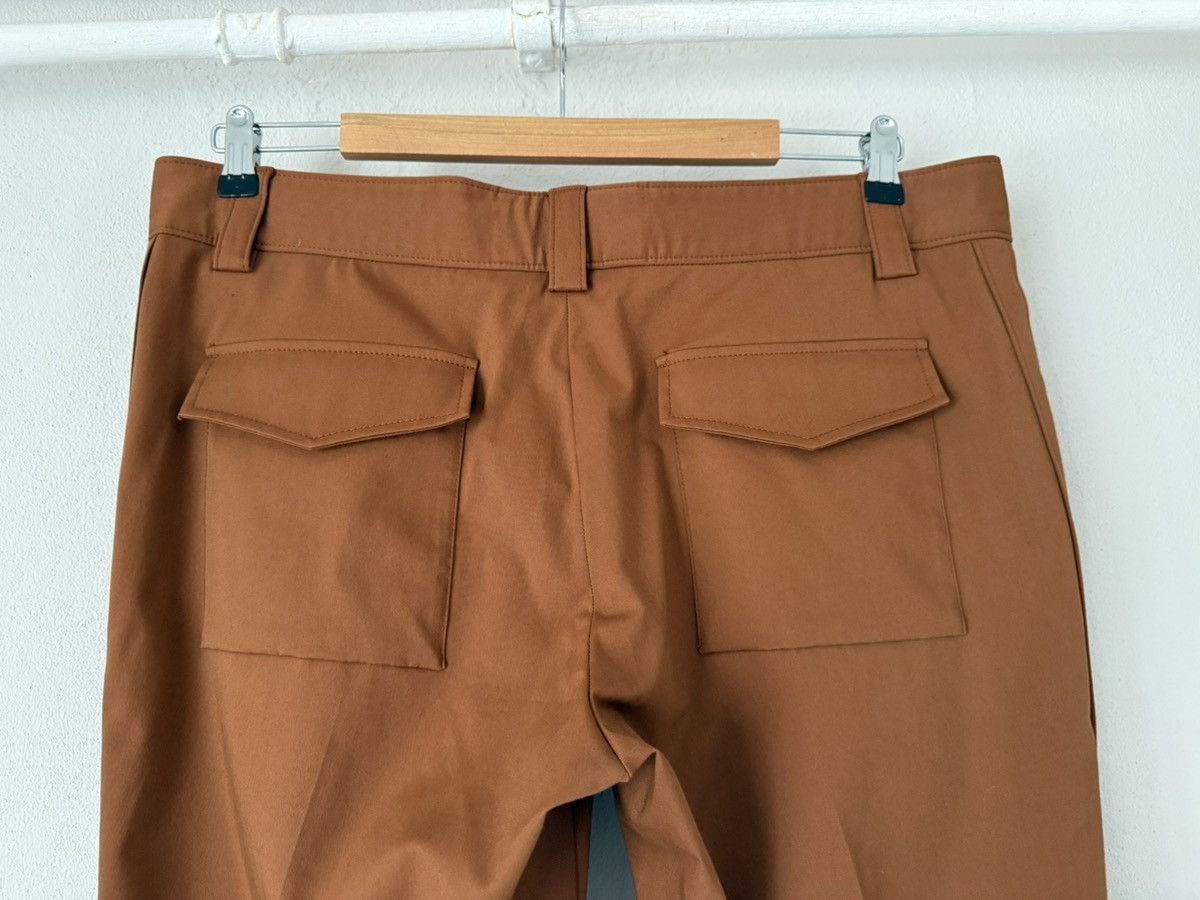Gucci Rust-Toned Cotton Trousers with Flap Pockets Size US 36 / EU 52 - 7 Thumbnail