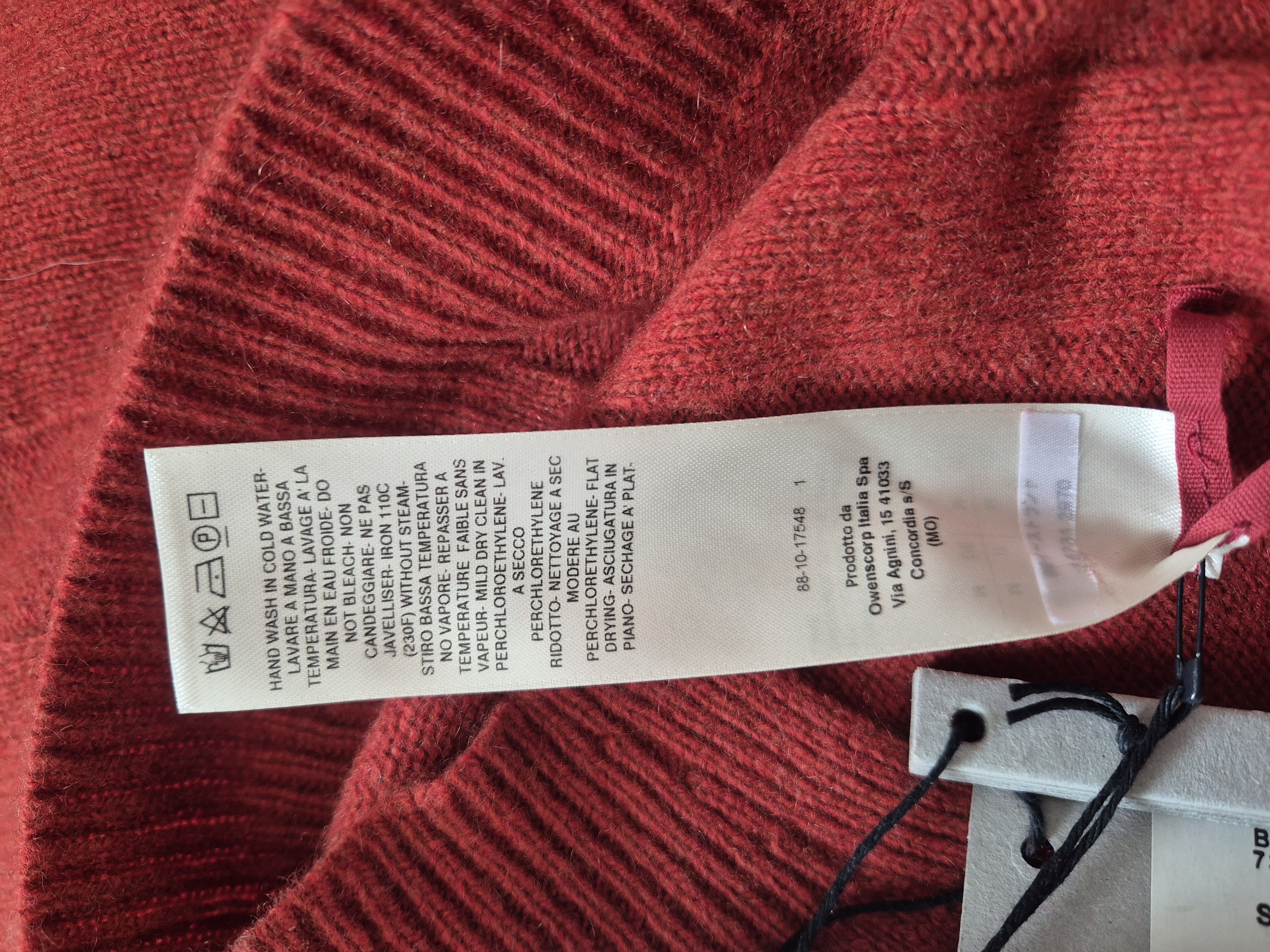 Rick Owens Rick Owens biker round neck cashmere (97%) sweatshirts new Size US M / EU 48-50 / 2 - 7 Thumbnail