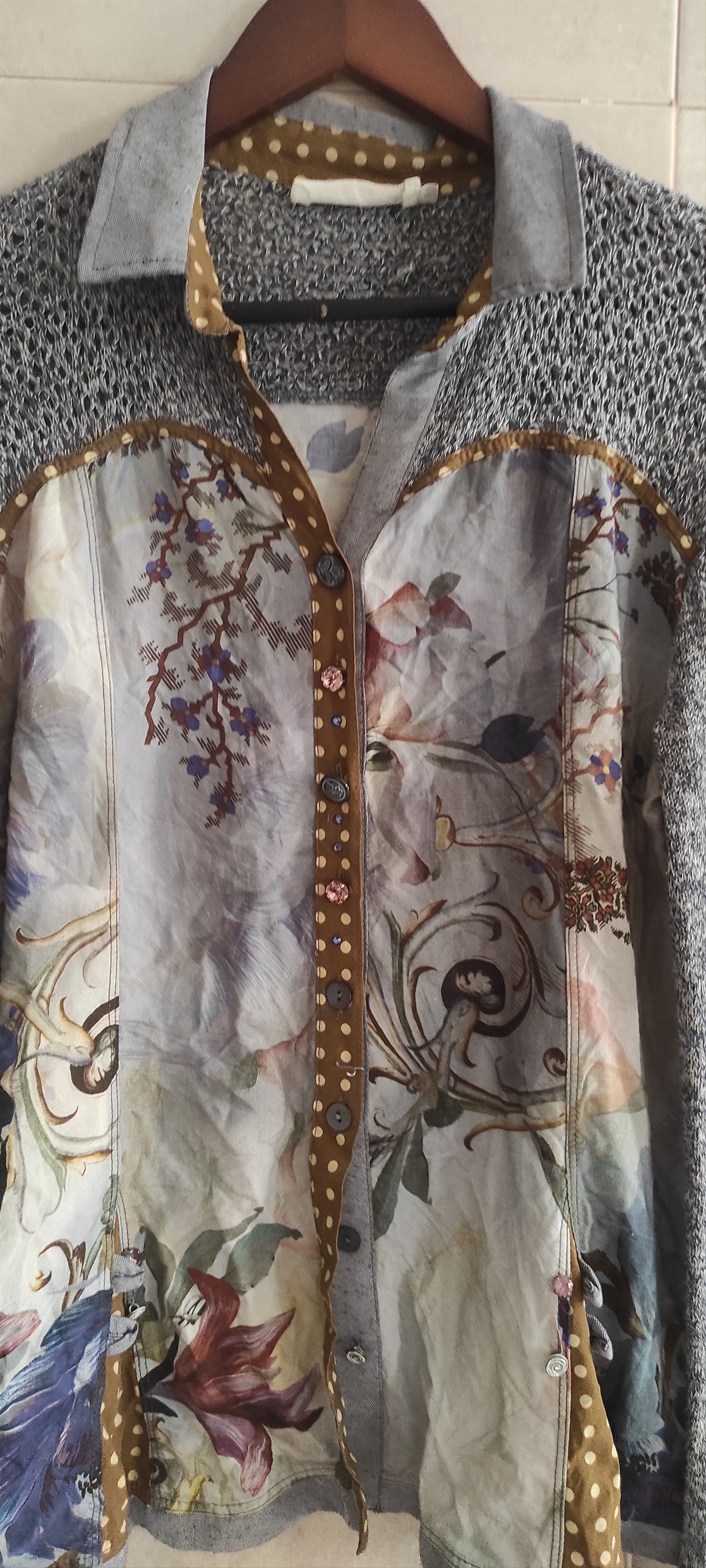 Elisa Cavaletti Elisa Cavaletti Women's Shirt Blouse Floral Sweater Size M / US 6-8 / IT 42-44 - 10 Thumbnail