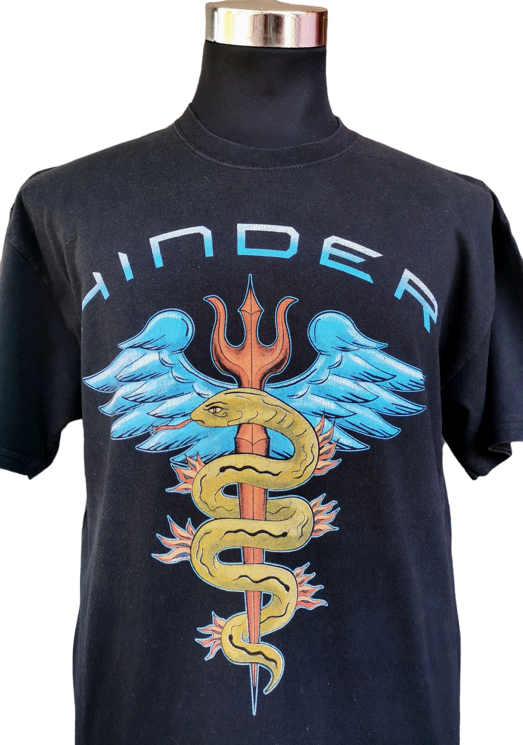 Band Tees Vintage Hinder Rock Band Tshirt Lips Of Angel Size US L / EU 52-54 / 3 - 2 Thumbnail