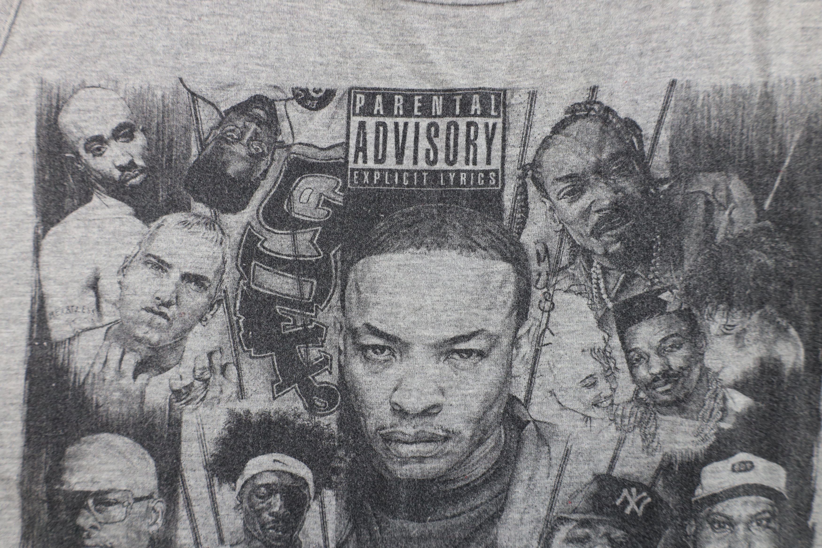 Vintage Vintage Y2K Streetwear Rap Steez Tank Top T-Shirt Gray Size US L / EU 52-54 / 3 - 5 Thumbnail