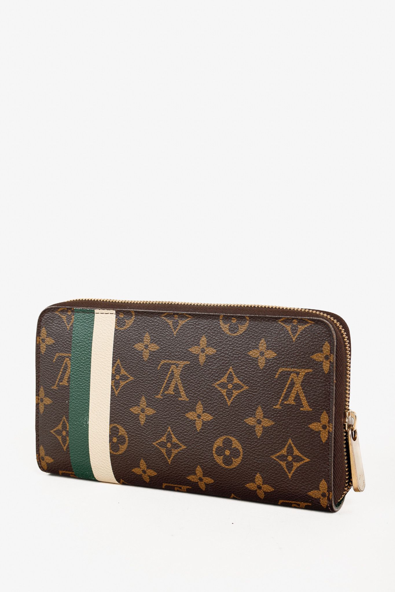 Louis Vuitton Louis Vuitton Groom Zippy 2006 Stripe Graphic Wallet Size ONE SIZE - 3 Thumbnail