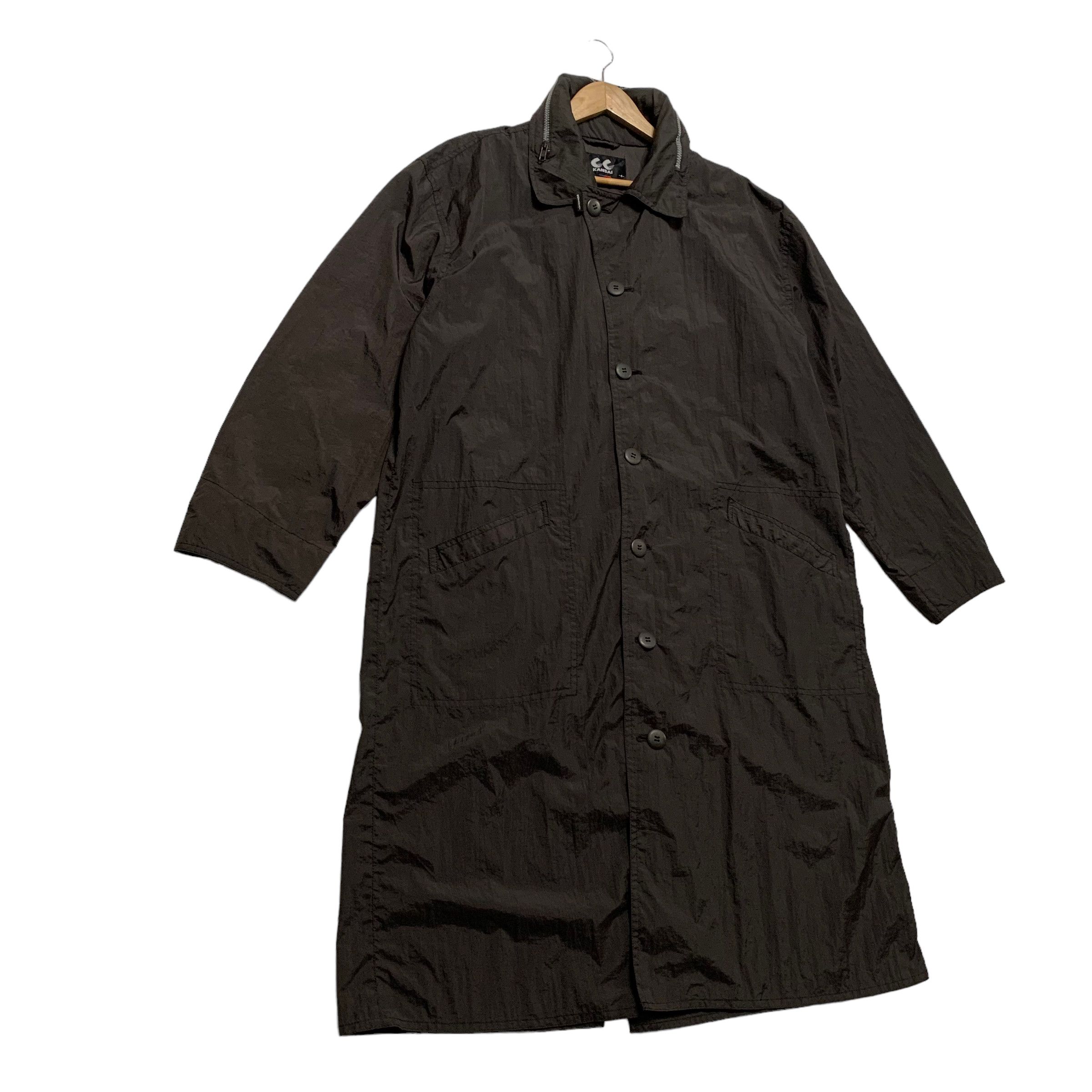Kansai Yamamoto CC Kansai Yamamoto Nylon Long Jacket Size US XL / EU 56 / 4 - 3 Thumbnail