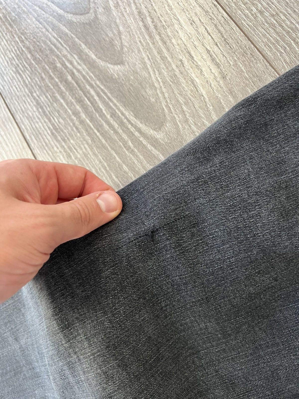 Acne Studios Acne Studios Bla Konst Stockholm River Used Black Men Jeans Size US 32 / EU 48 - 24 Thumbnail