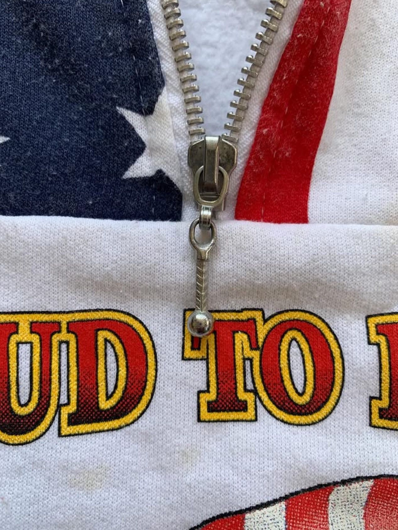 Vintage 🇺🇸 VINTAGE USA SPORTWEAR – PROUD TO BE AN AMERICAN 🇺🇸 Size US XL / EU 56 / 4 - 7 Thumbnail