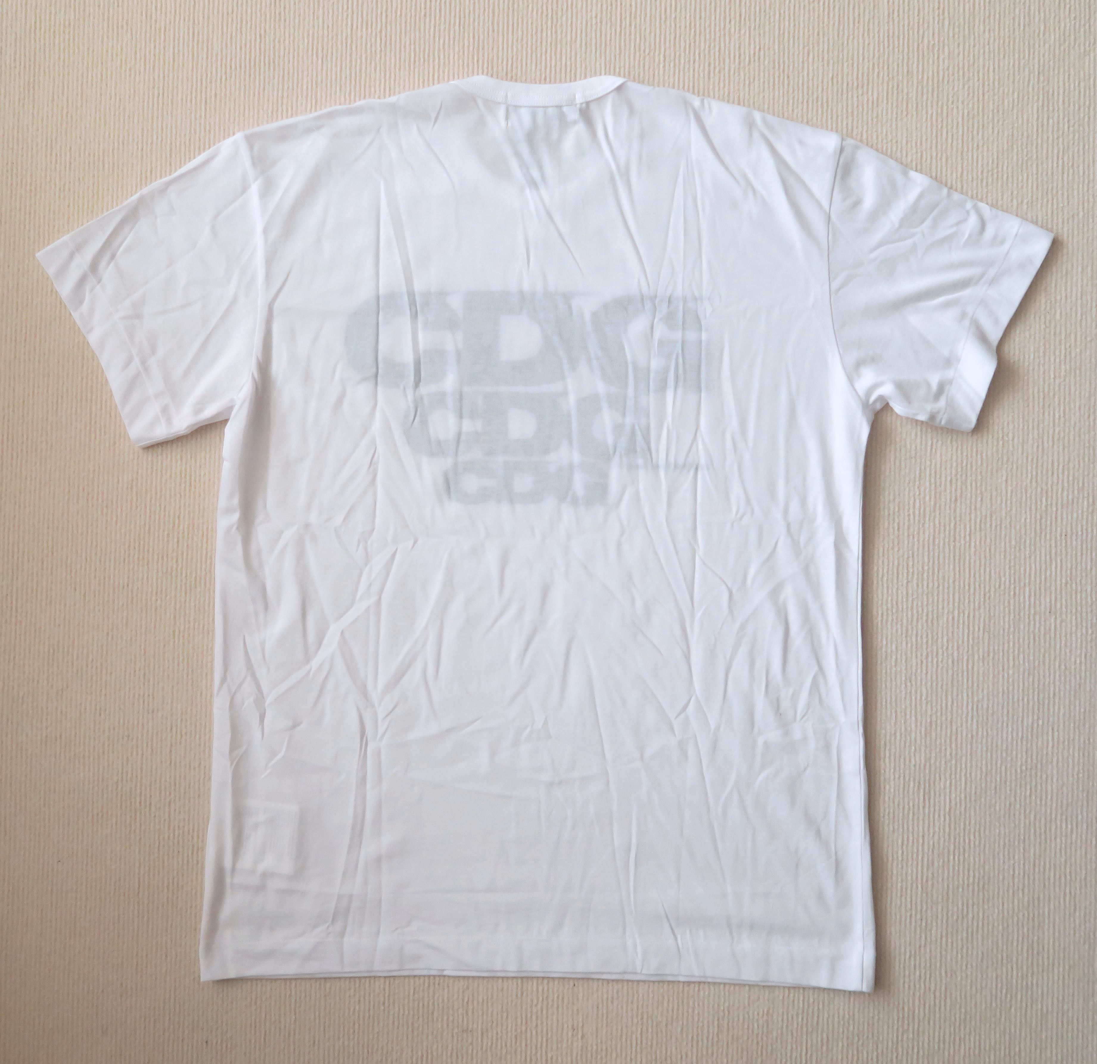 CDG by Comme des Garcons Comme des Garcons CDG Triple Logo T-Shirt Size US XXL / EU 58 / 5 - 8 Thumbnail