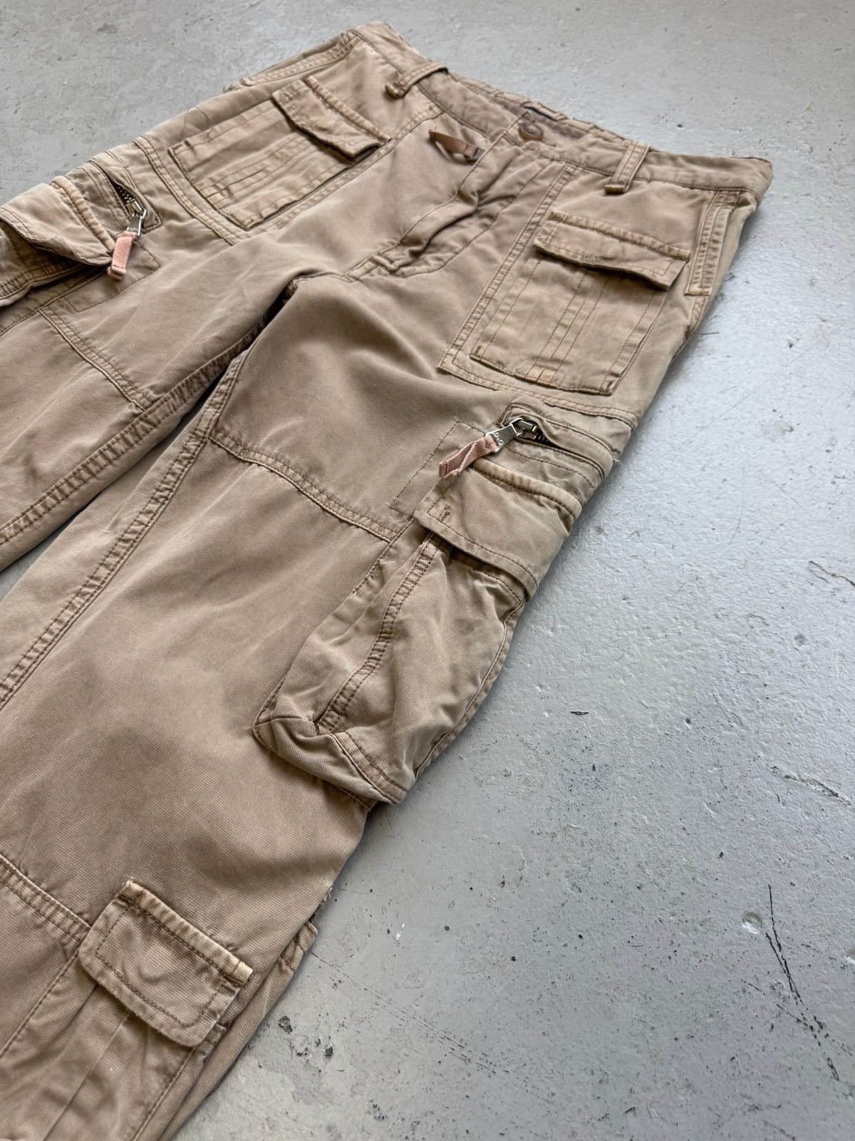 Dolce & Gabbana Dolce & Gabbana 2000s Multi Pocket Cargo Pants Size US 30 / EU 46 - 3 Thumbnail