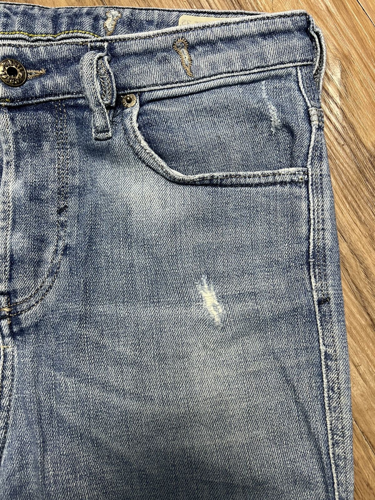 Diesel Diesel SIZZEE W23 L32 Jeans - Carpenter Stretch (43) Size 23" - 6 Thumbnail