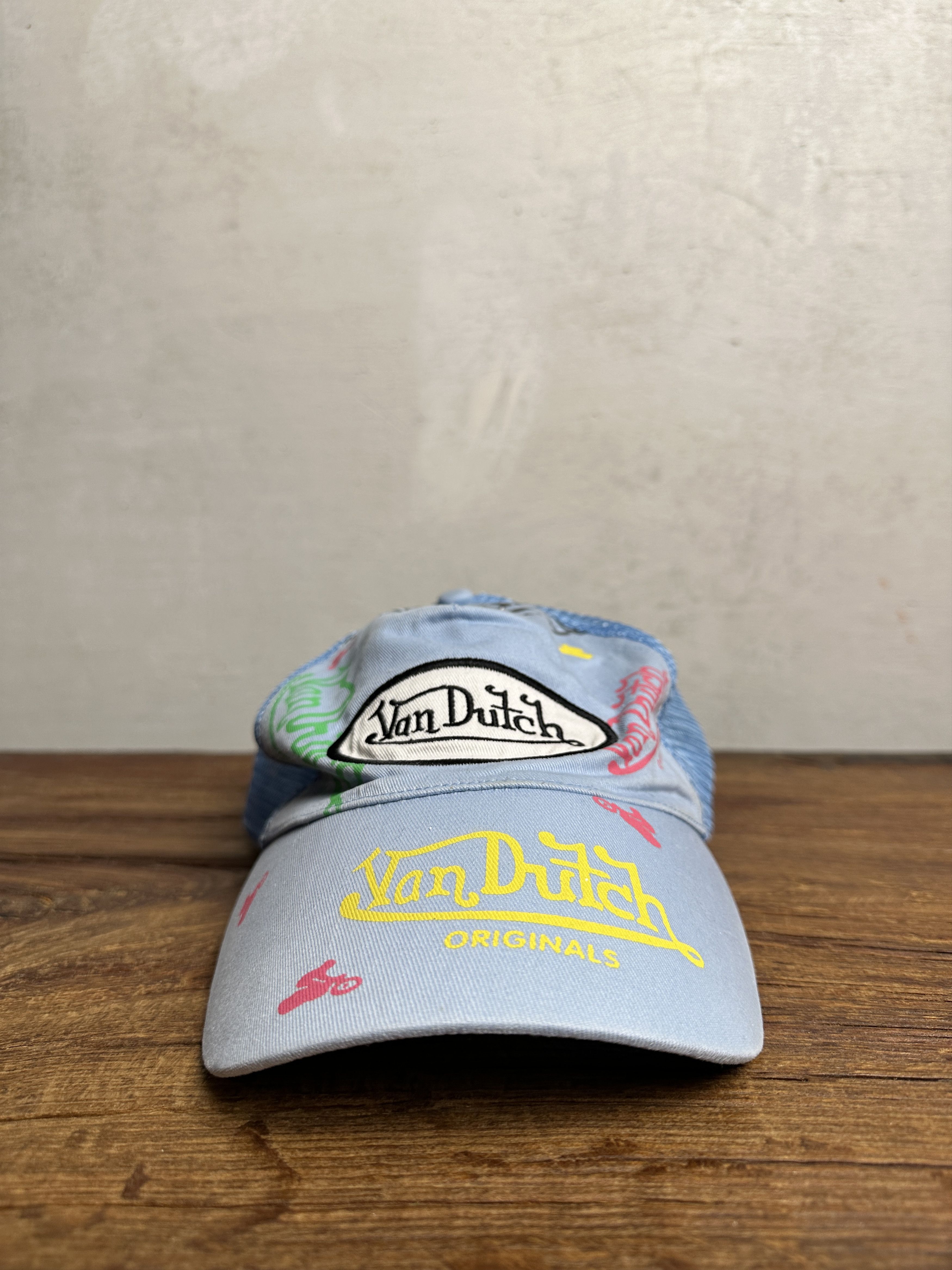 Vintage Von Dutch Logo Mesh Cap Size ONE SIZE - 4 Thumbnail