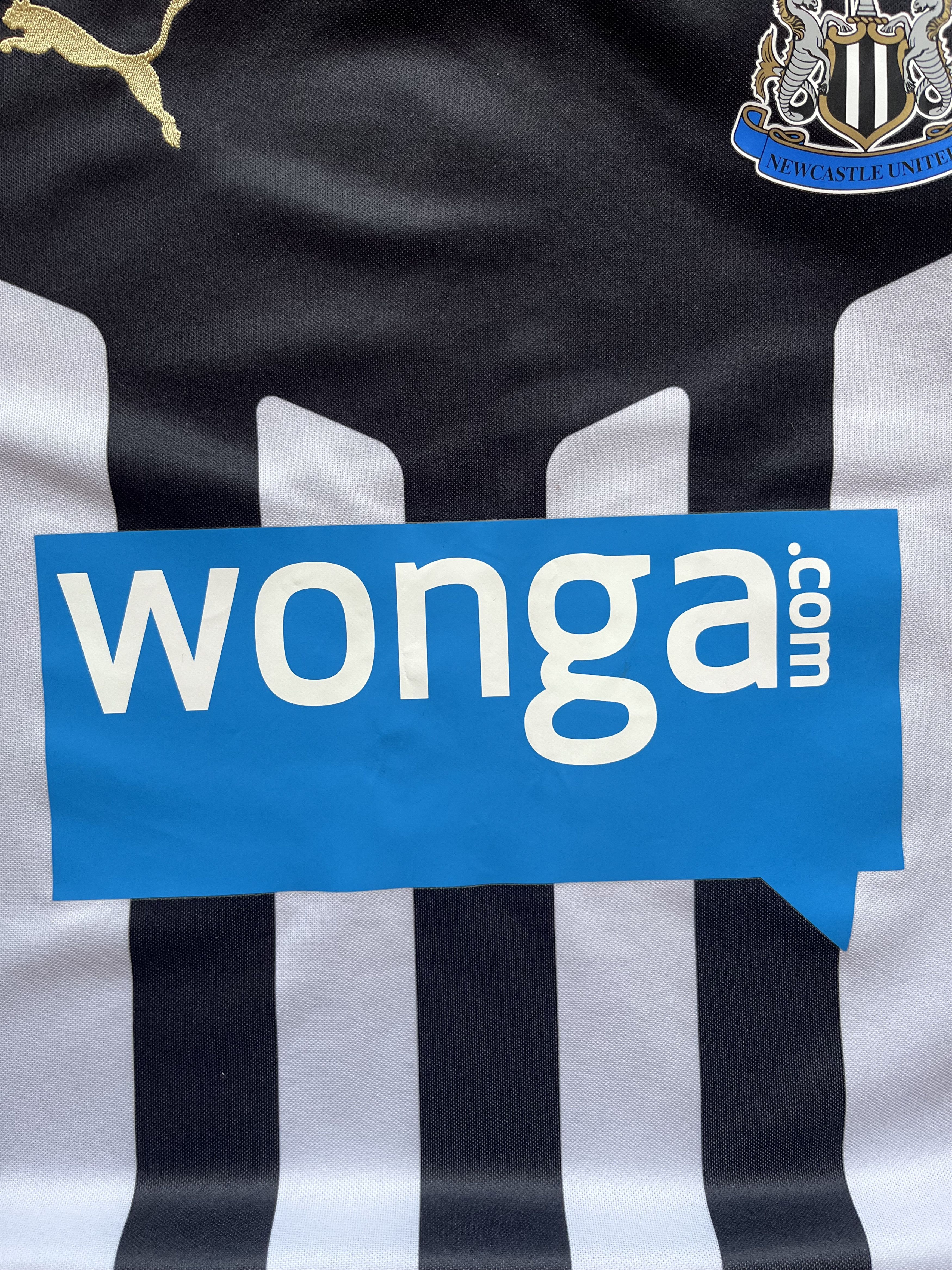 Puma Newcastle United Puma Football Shirt Soccer Jersey 2014/15 Size US M / EU 48-50 / 2 - 10 Thumbnail