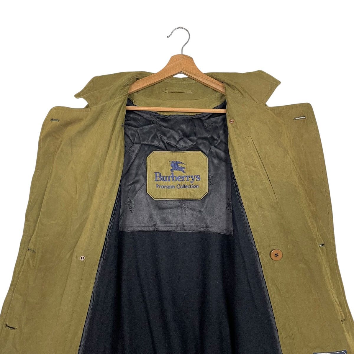 Burberry Prorsum Burberrys Prorsum Collection Double Breasted Wool Trenchcoat Size US S / EU 44-46 / 1 - 13 Thumbnail