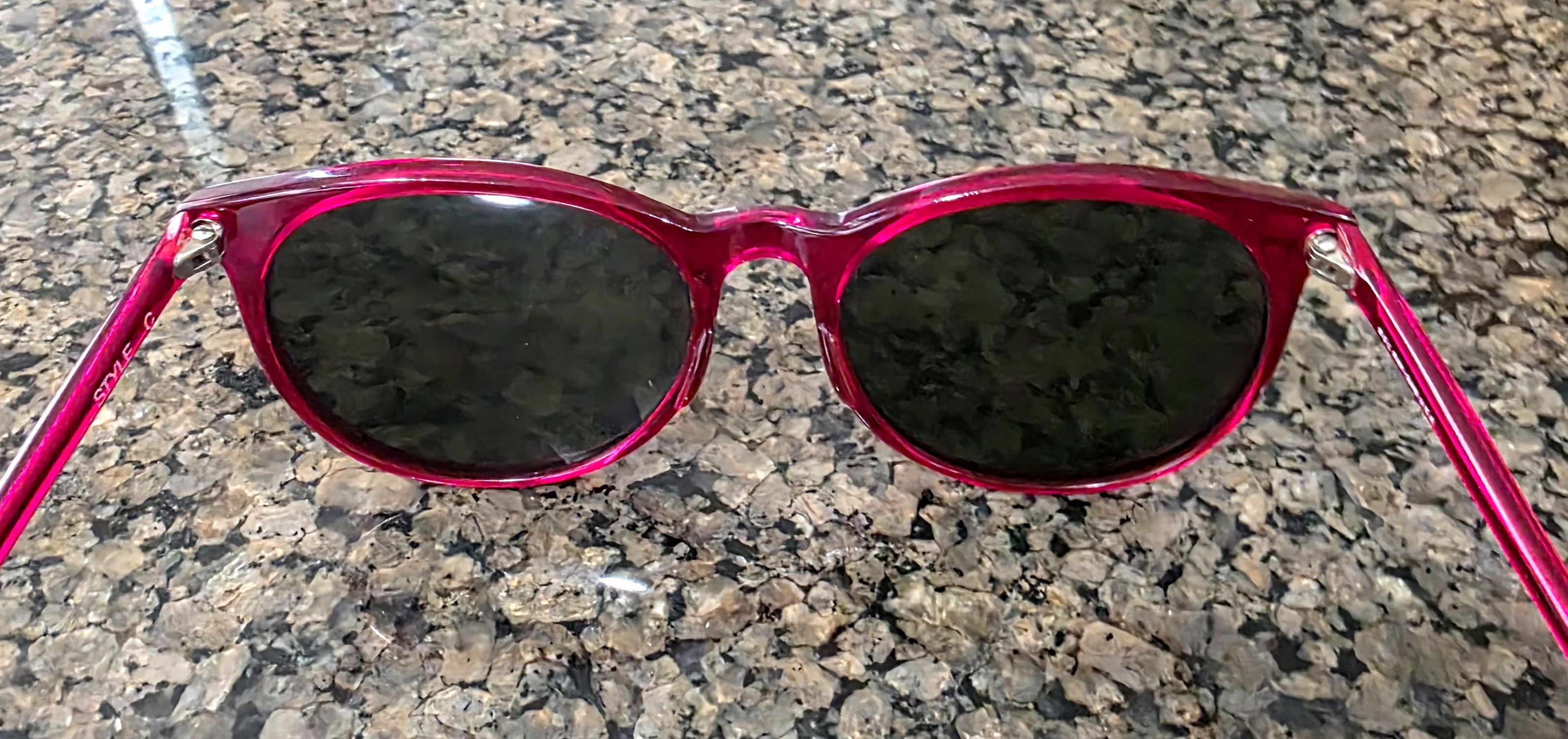 RayBan Ray Ban Bausch & Lomb Sunglasses Style C B&L Rare Red Frame Size ONE SIZE - 9 Thumbnail