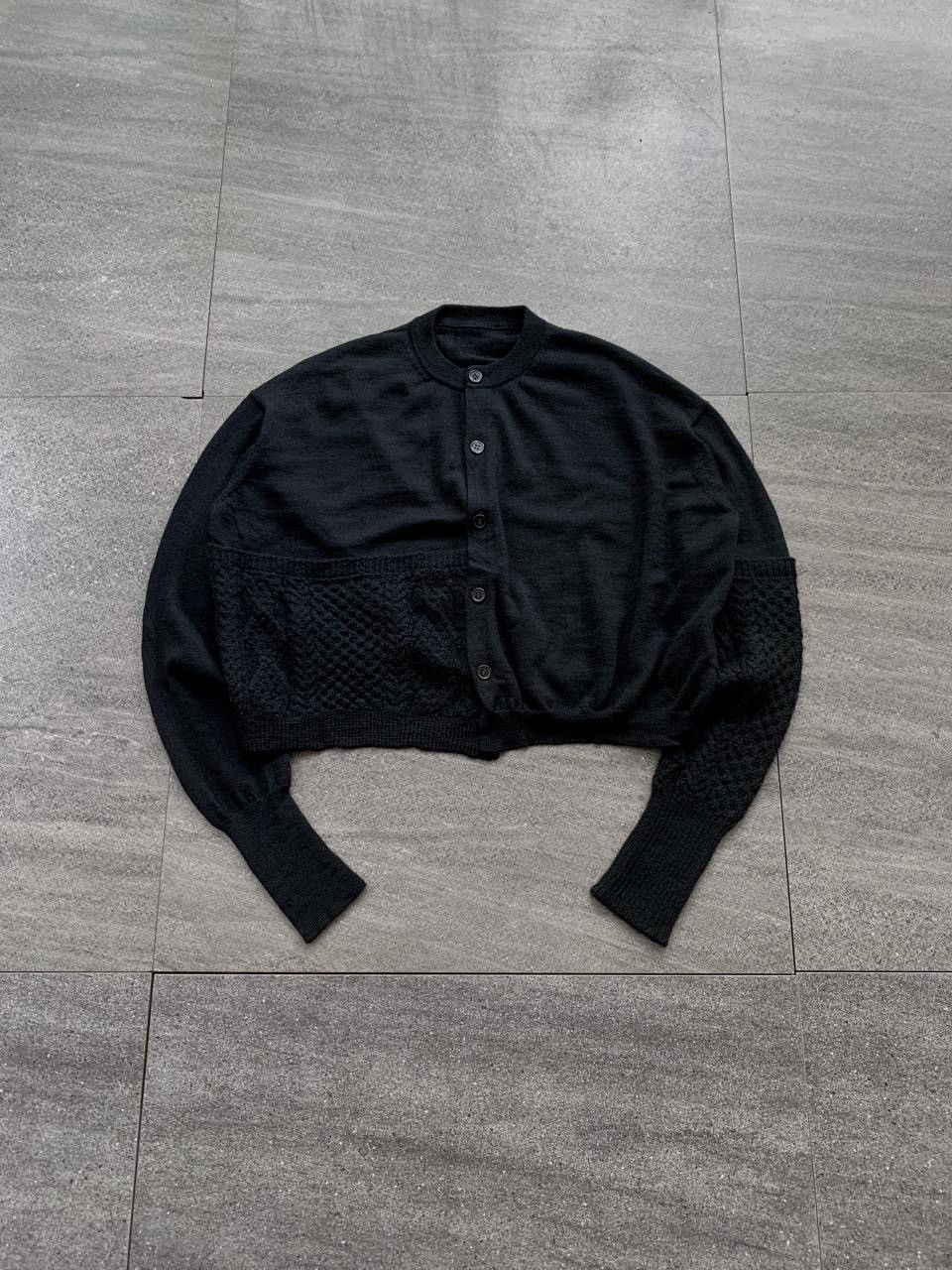 Yohji Yamamoto FREE TAX! Ys Hybrid Brocade Patchwork Cardigan Size US M / EU 48-50 / 2 - 1 Thumbnail
