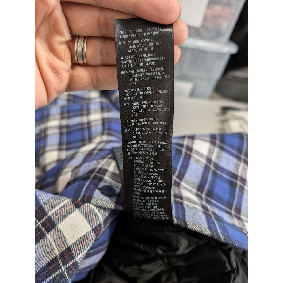 Balenciaga o1rshd1 Logo Shirt in Multicolor Size US XS / EU 42 / 0 - 21 Thumbnail