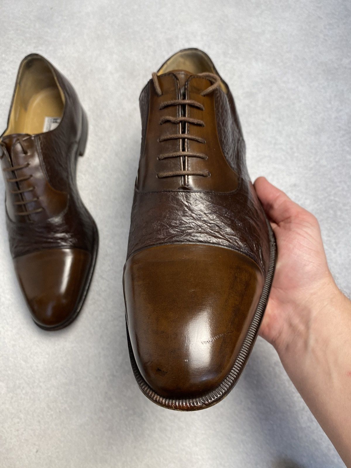 Moreschi Moreschi for Russell Bromley Combined Premium Leather oxford Size US 12 / EU 45 - 9 Thumbnail