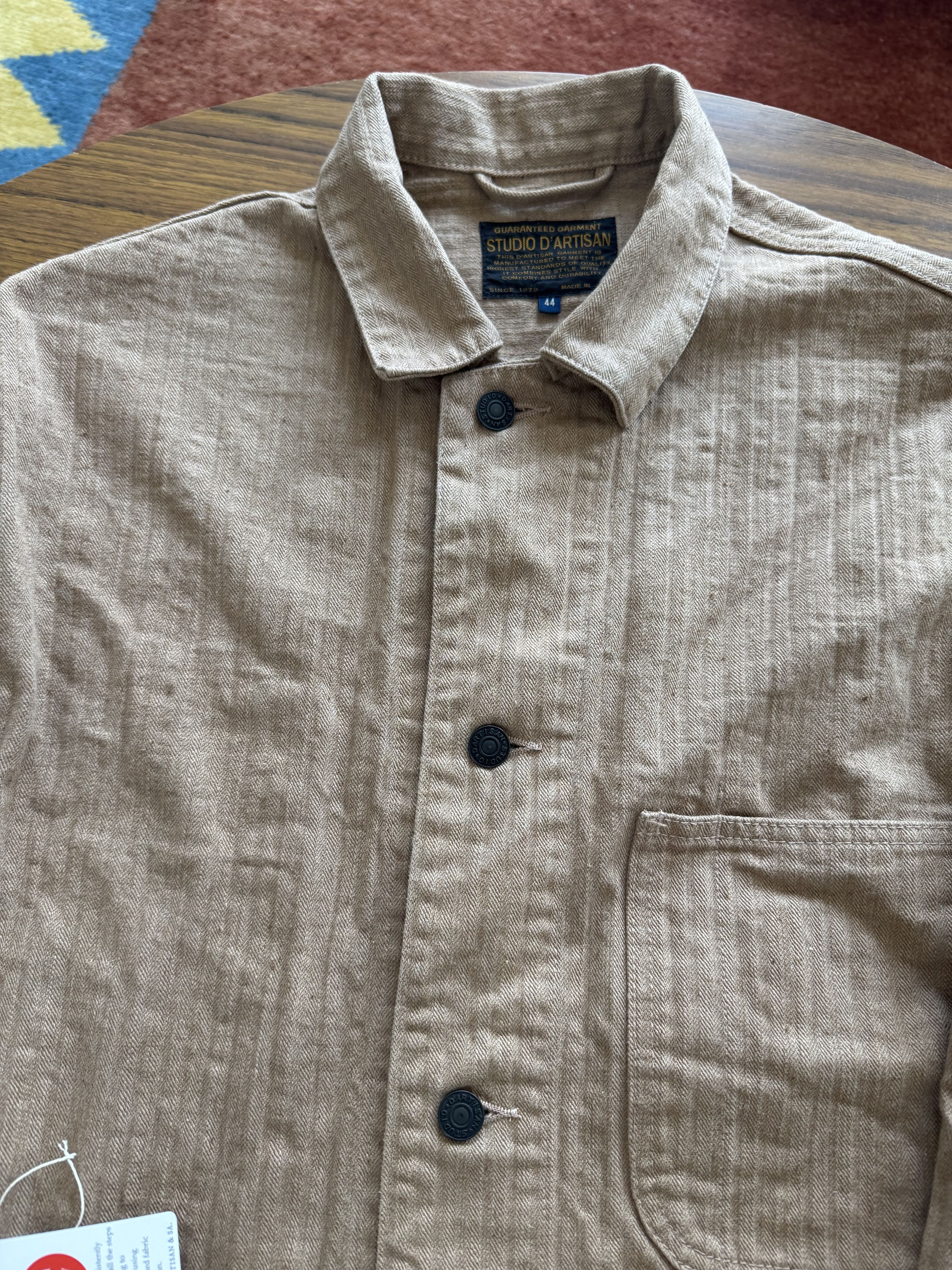 Studio D'Artisan SDA "Organic Fox Cotton" Coverall Size US XL / EU 56 / 4 - 6 Thumbnail