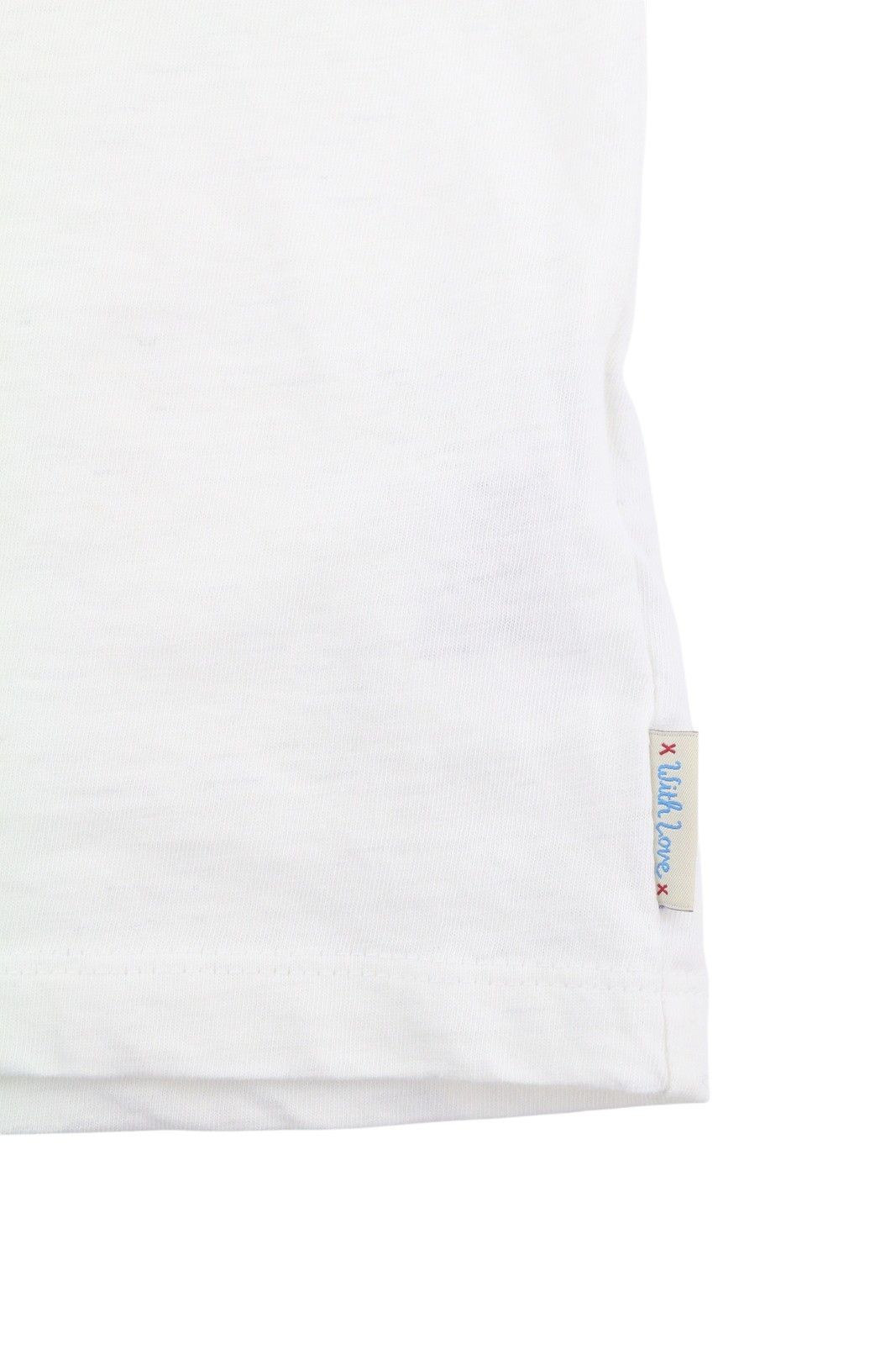 Scotch & Soda M White Cotton Linen Tricot T-Shirt 88583 Size US M / EU 48-50 / 2 - 5 Thumbnail