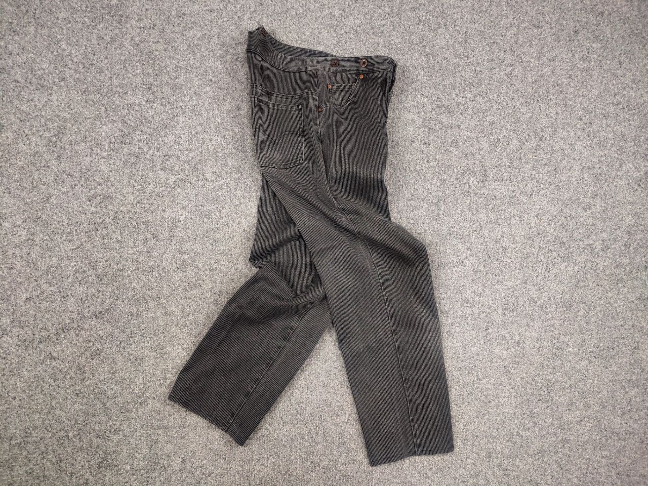 Levi's Vintage 80's levis Work Dark Faded Corduroy Trouser Pants Size US 30 / EU 46 - 8 Thumbnail