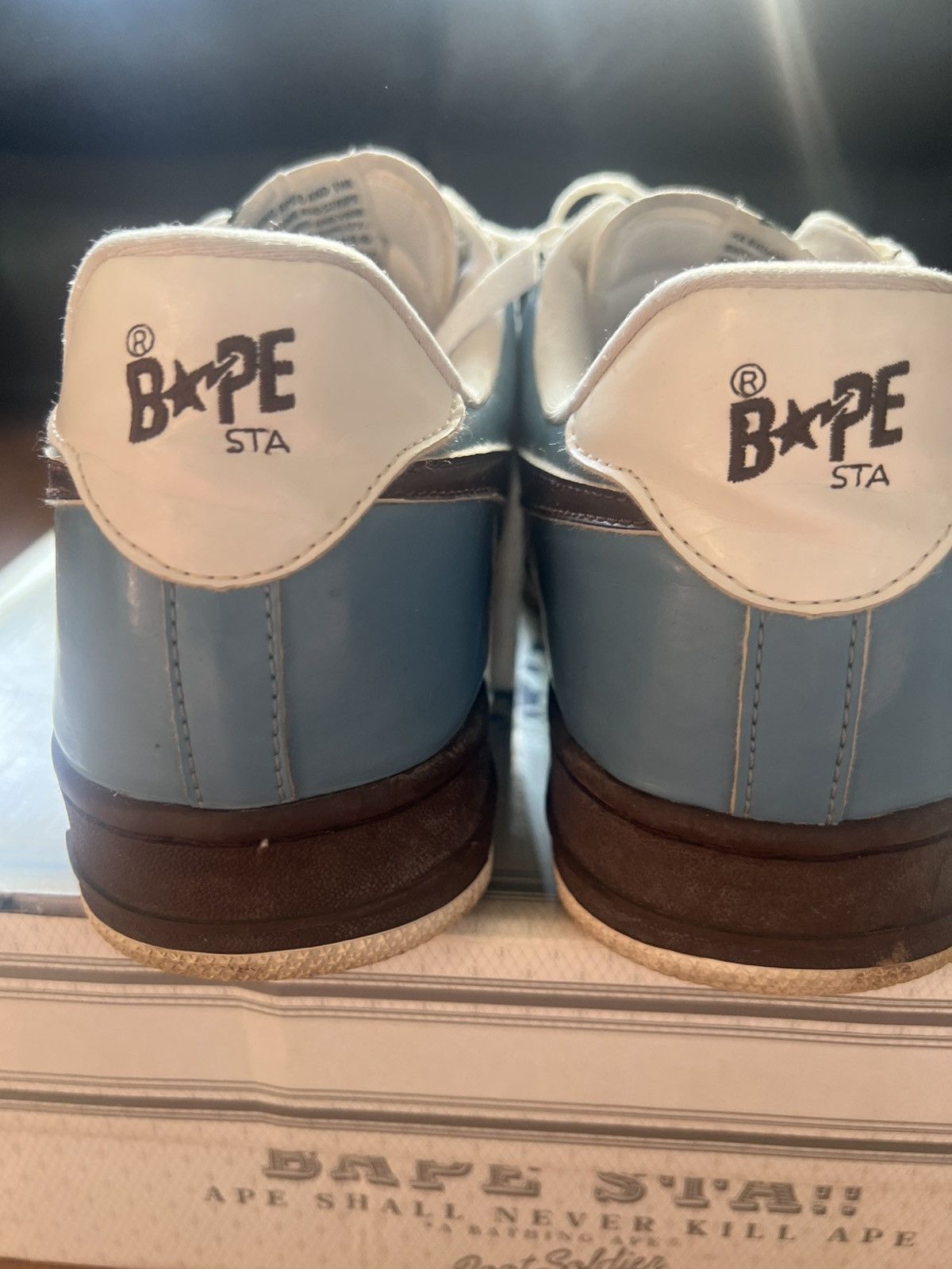 Bape OG nigo era BAPESTA Size US 13 / EU 46 - 9 Thumbnail