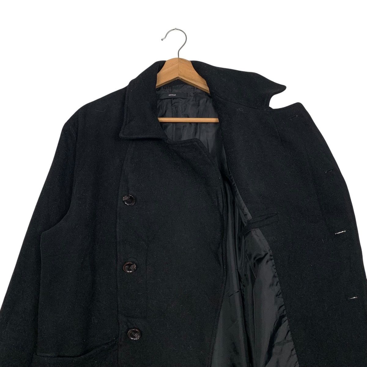 Johnbull JOHNBULL Double Breasted Wool Blend Coat Jacket #2751-C124 Size US L / EU 52-54 / 3 - 10 Thumbnail