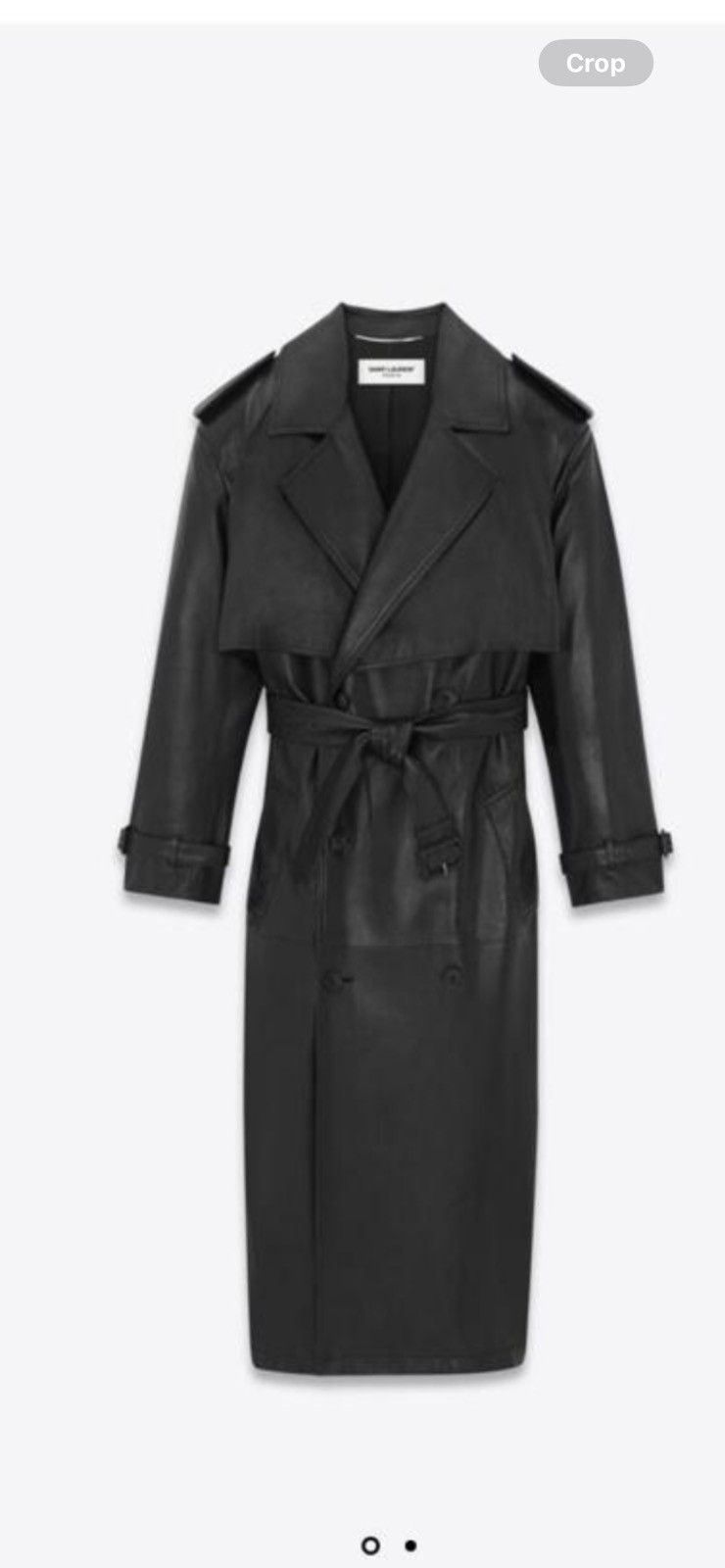 Saint Laurent Paris Saint Laurent men’s leather trench coat. 50/40. $14000 Size US M / EU 48-50 / 2 - 2 Thumbnail