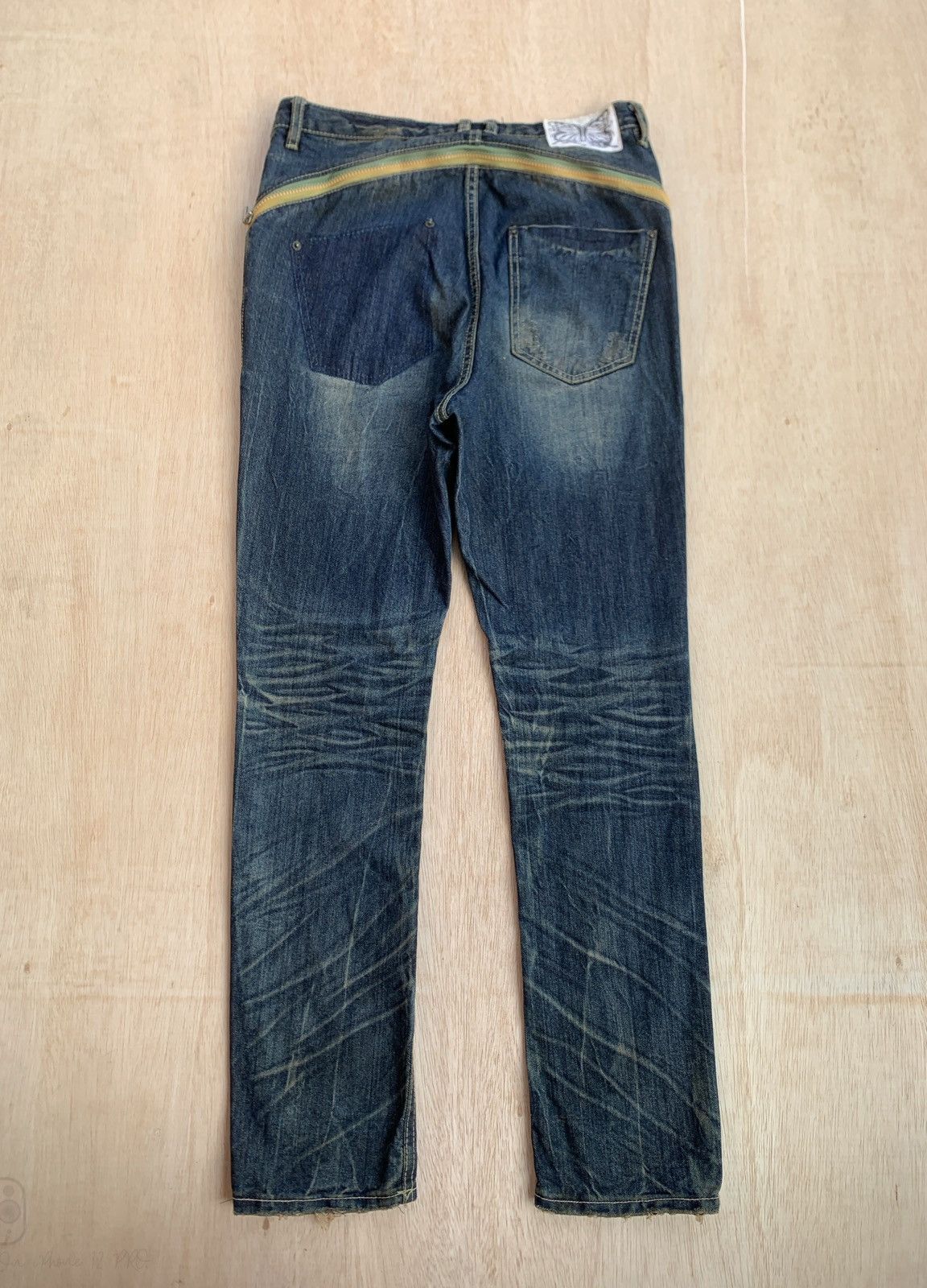 Hysteric Glamour × If Six Was Nine × Japanese Brand Denny Rose Back Zipper Ifsixwasnine Lgb Style Pants Size US 32 / EU 48 - 1 Thumbnail