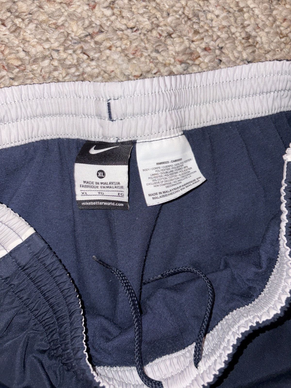 Nike × Vintage Nike vintage track pants Size 32" / US 10 / IT 46 - 1 Thumbnail