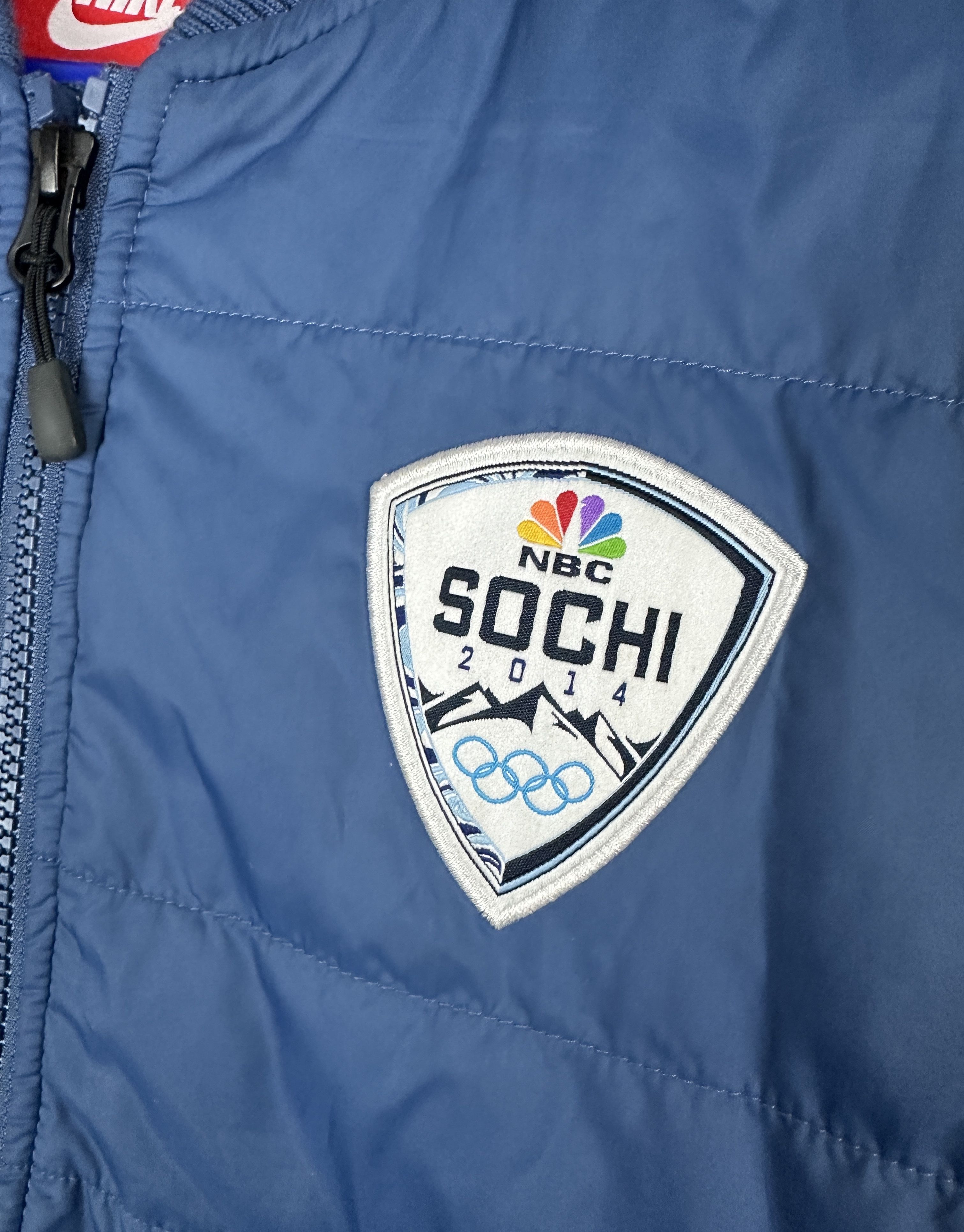 Nike RARE vintage Nike Sochi 2014 team NBC bomber jacket Size US S / EU 44-46 / 1 - 5 Thumbnail