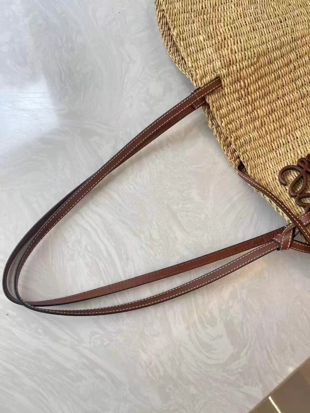 Loewe LOEWE elephantgrass woven shell shoulder bag AK435 Size ONE SIZE - 5 Thumbnail