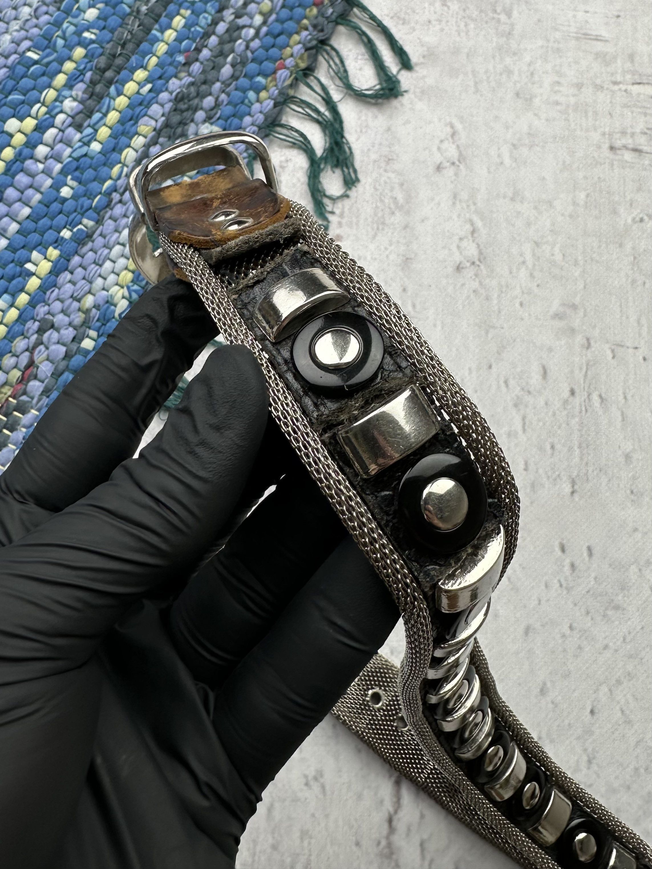 Vintage Vintage Metal Belt A155D15(04) Size ONE SIZE - 7 Thumbnail