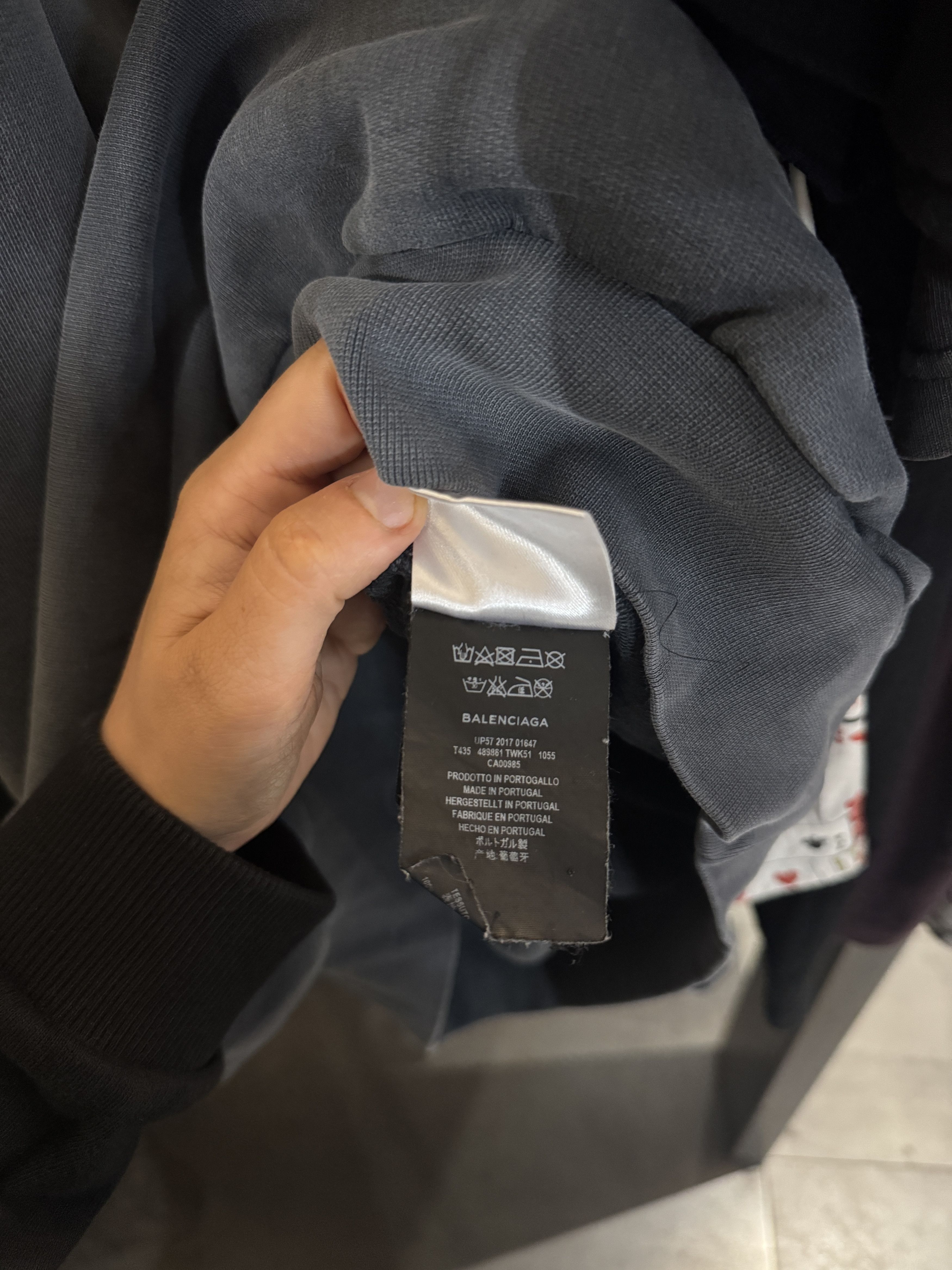 Balenciaga Balenciaga Sinners Sweatshirt Size US XL / EU 56 / 4 - 7 Thumbnail