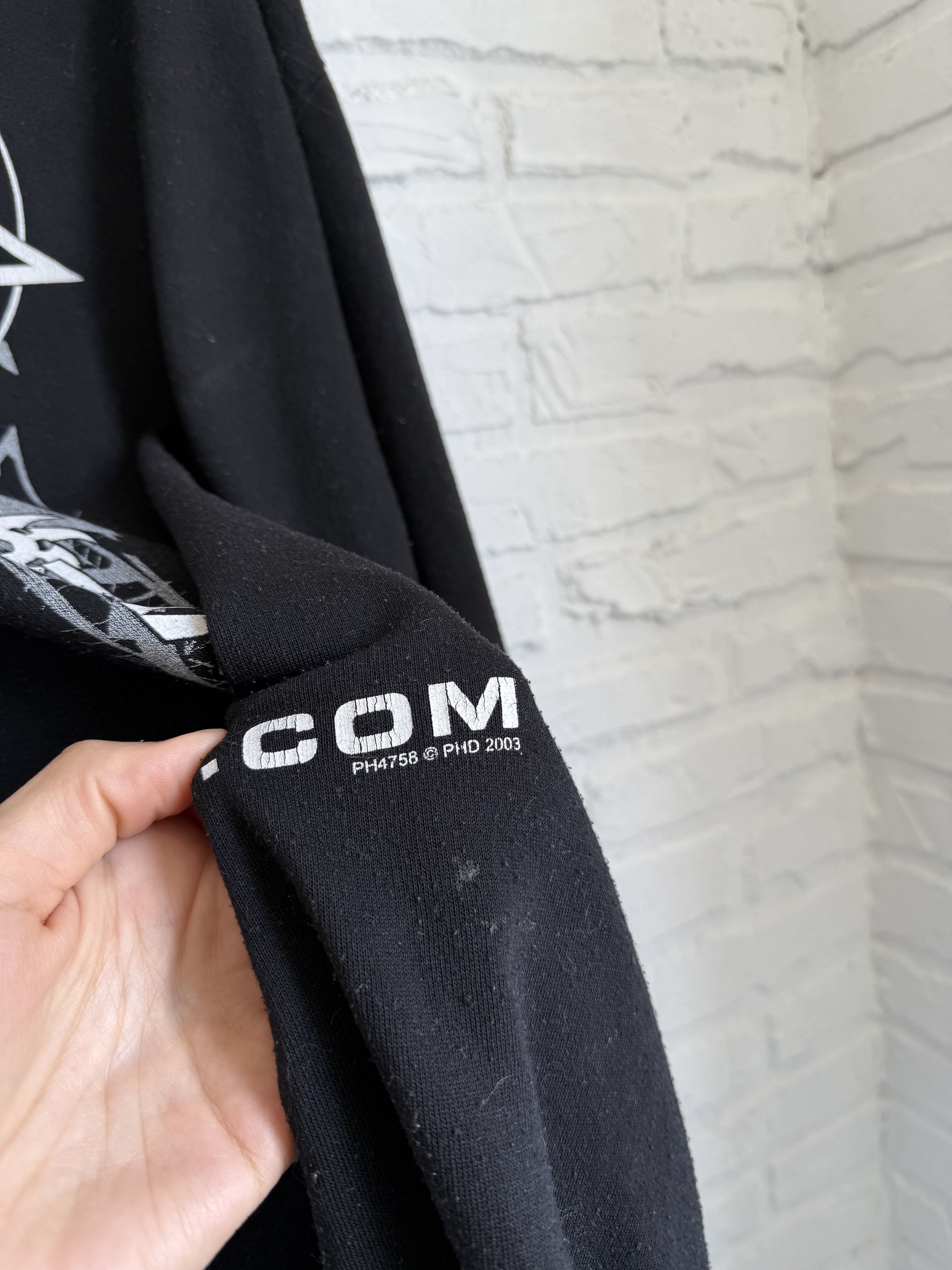 Band Tees × Vintage Vintage 2003 Aeon Zyklon Norwegian black metal hoodie Size US XL / EU 56 / 4 - 8 Thumbnail