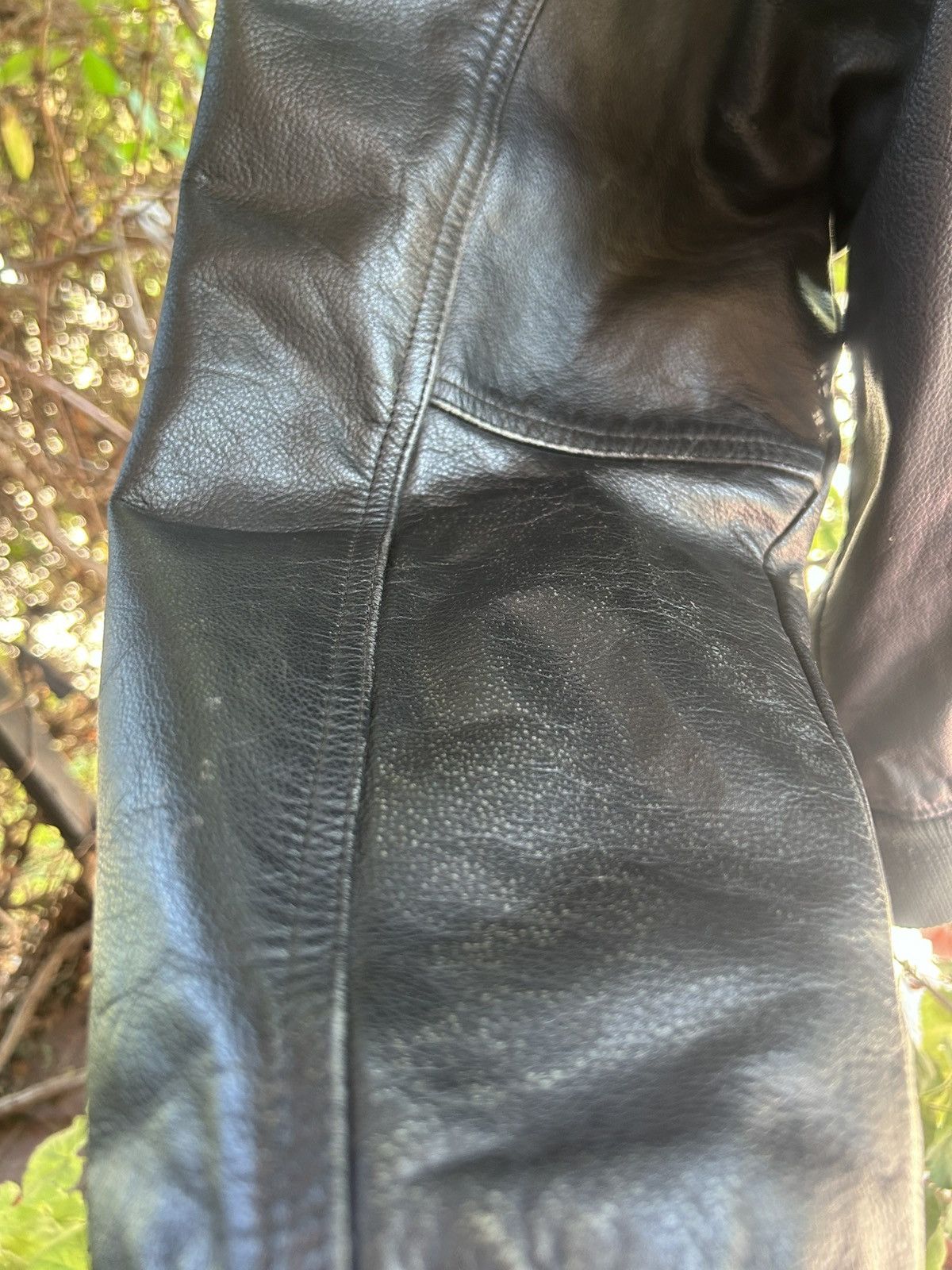 Other 90s Leather Bomber Jacket Size US S / EU 44-46 / 1 - 4 Thumbnail