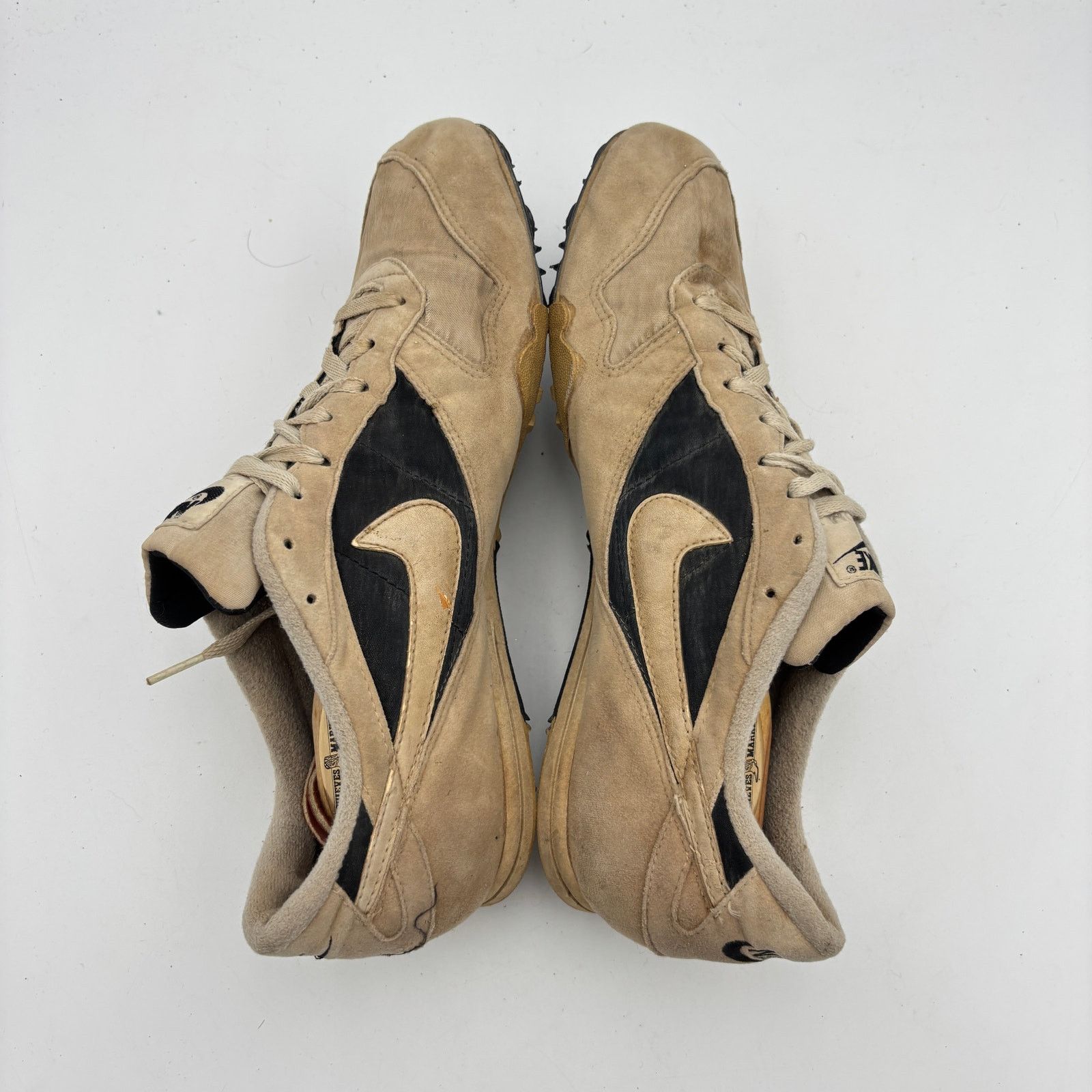 Nike Vintage 90s Nike Zoom Track Spikes Shoes Waffle Suede 13 Size US 13 / EU 46 - 6 Thumbnail