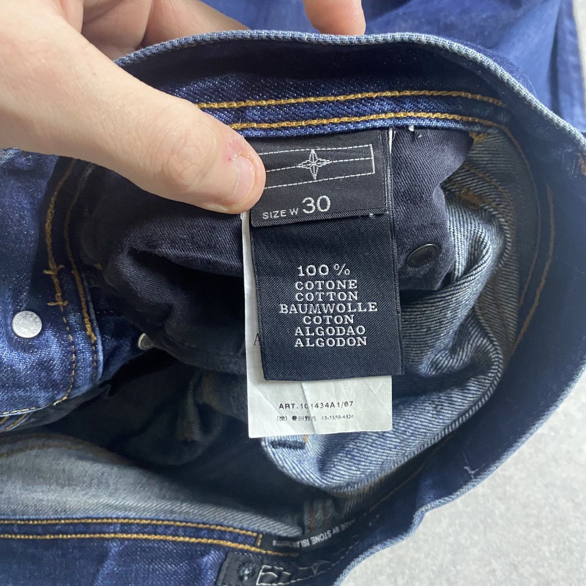 Stone Island Vintage Stone Island Jeans Size US 30 / EU 46 - 9 Thumbnail