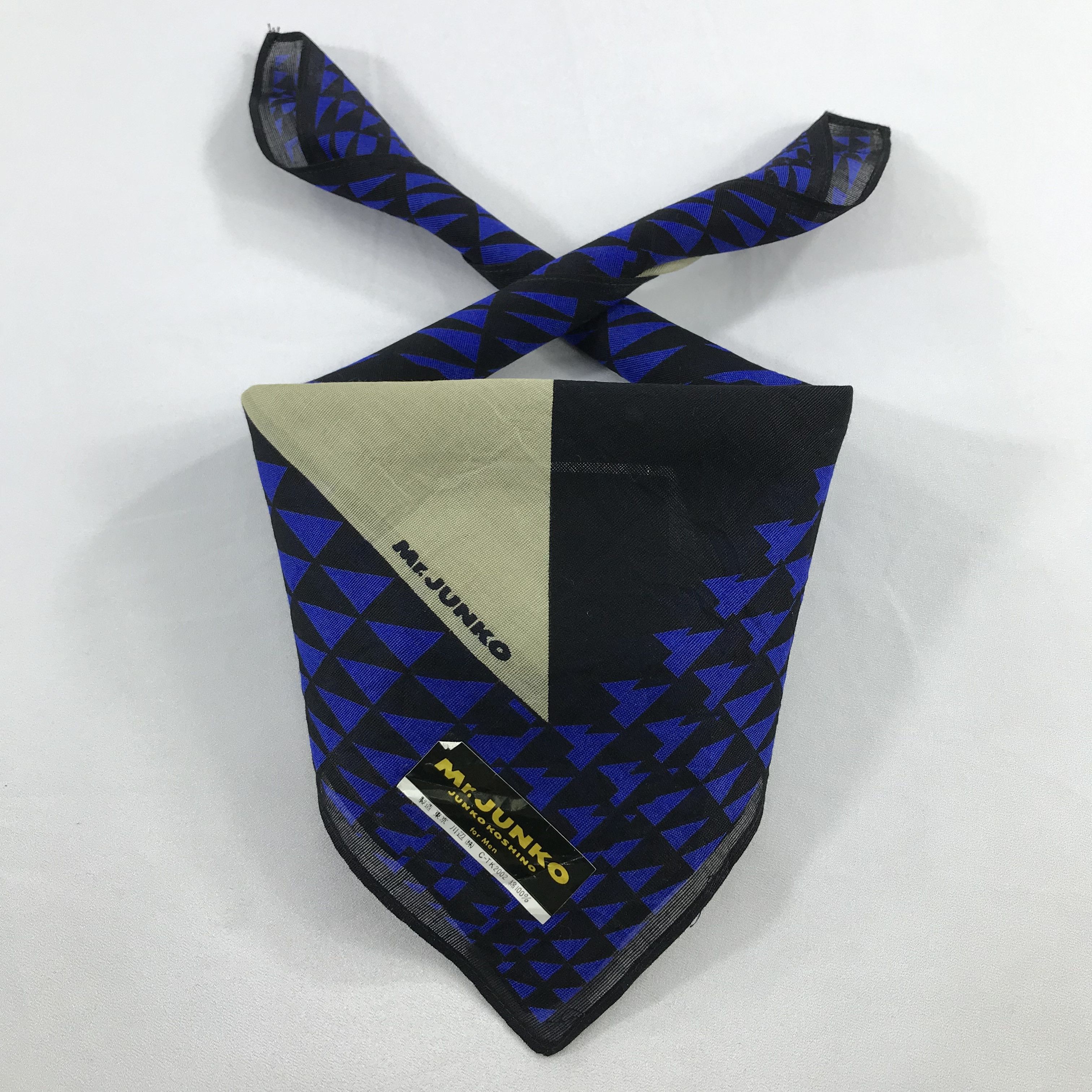 Mr. Junko × Vintage Mr. Junko Bandana / Handkerchief / Neckerchief - S2549 Size ONE SIZE - 3 Thumbnail