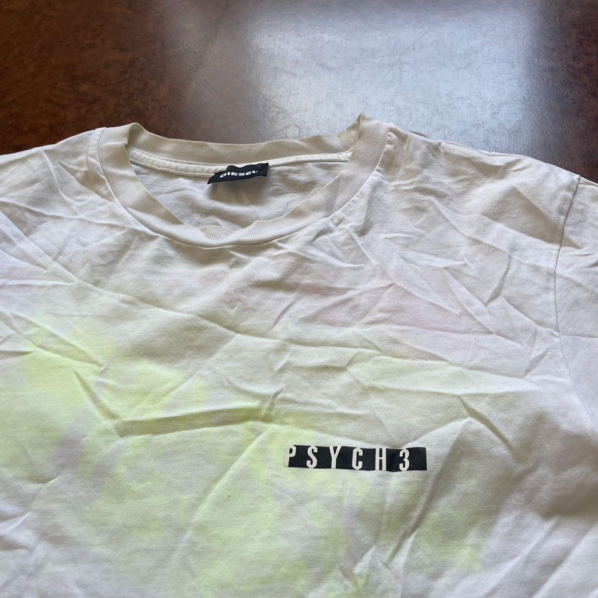 Diesel × Psychworld Diesel psych TEE SHIRT white old cyber punk techno Size US M / EU 48-50 / 2 - 4 Thumbnail
